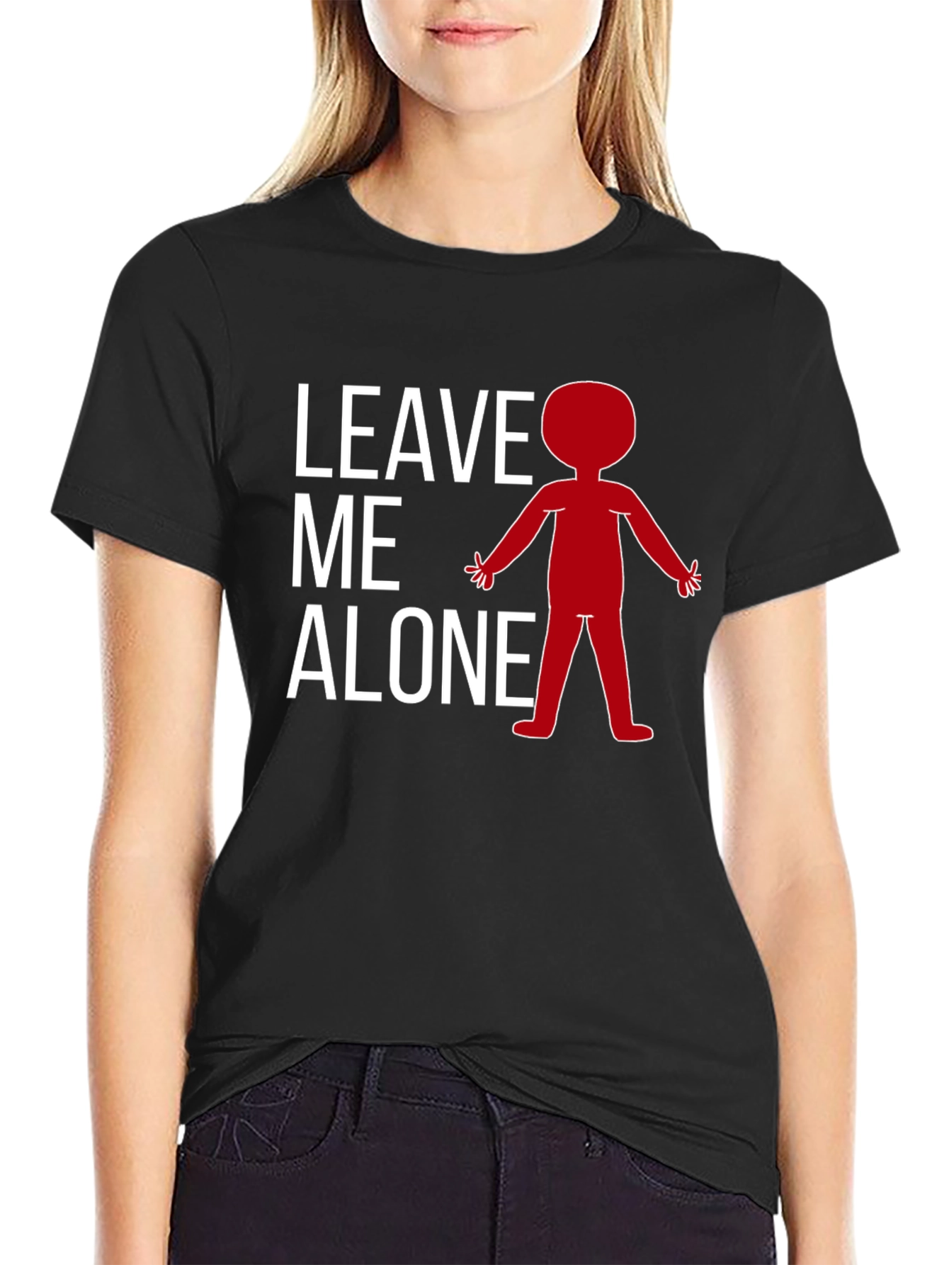 Leave Me Alone T-Shirt - Funny Graphic Tee