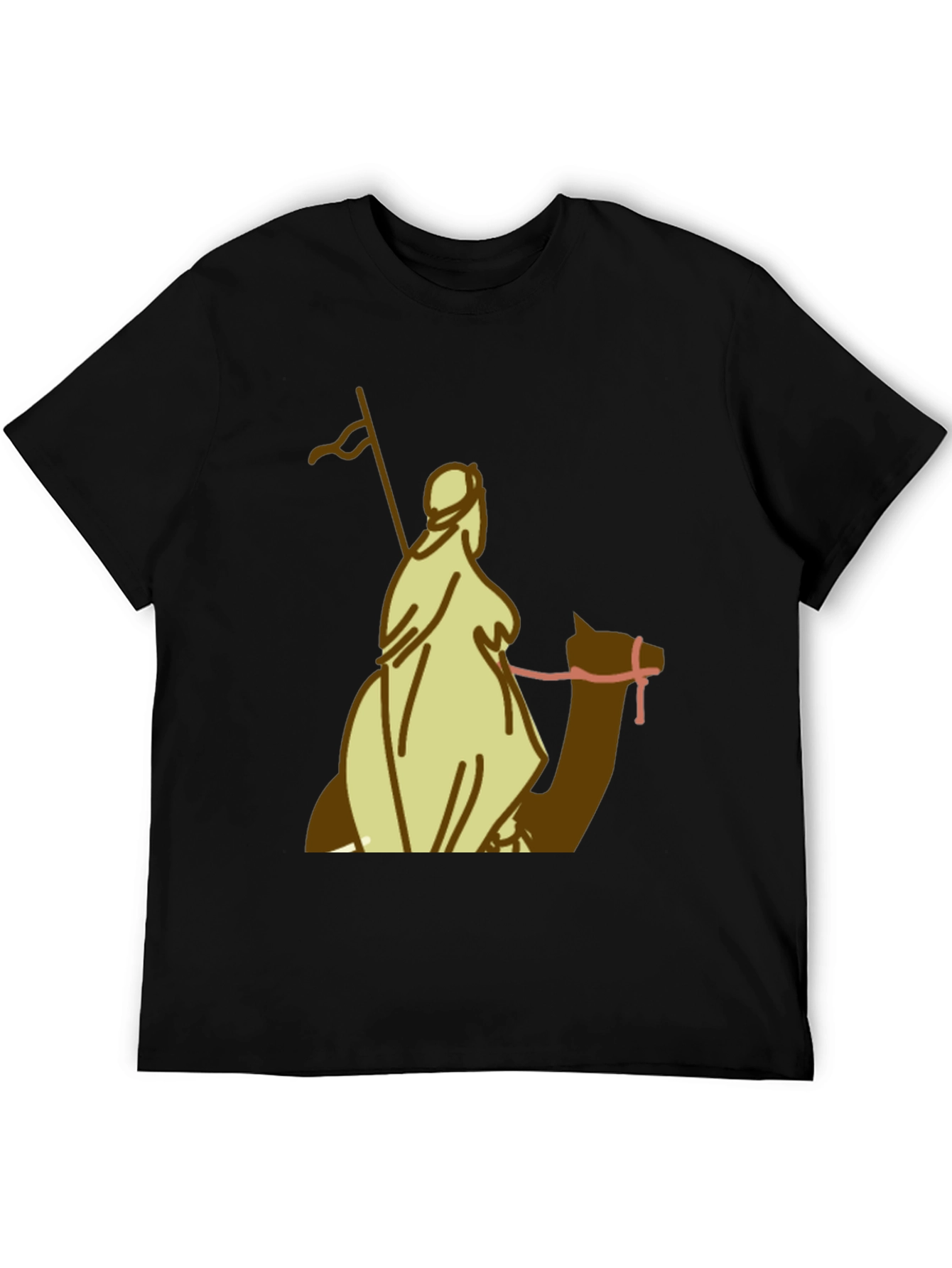 Camel Rider Graphic Tee - Black