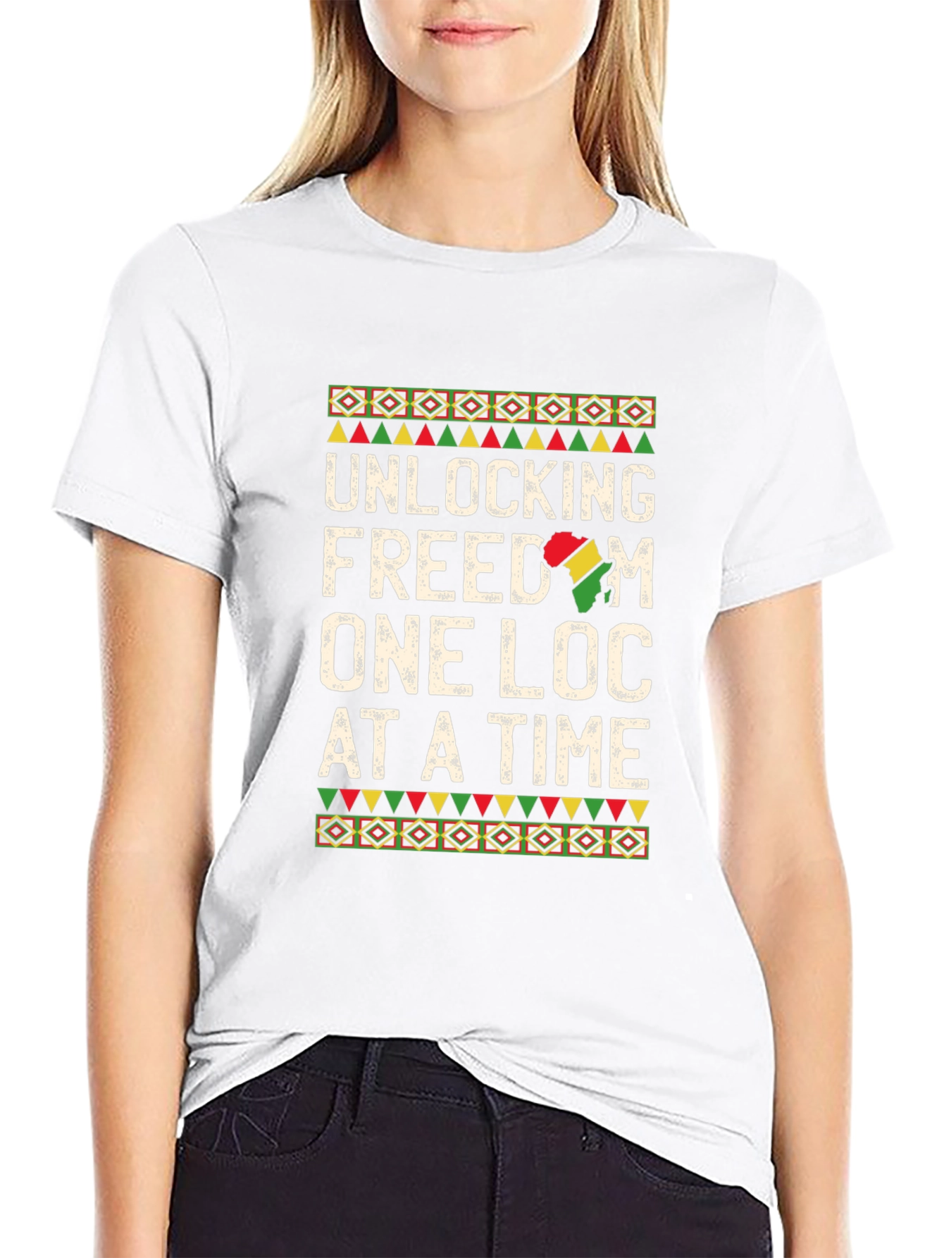 Unlocking Freedom T-Shirt - One Loc At A Time