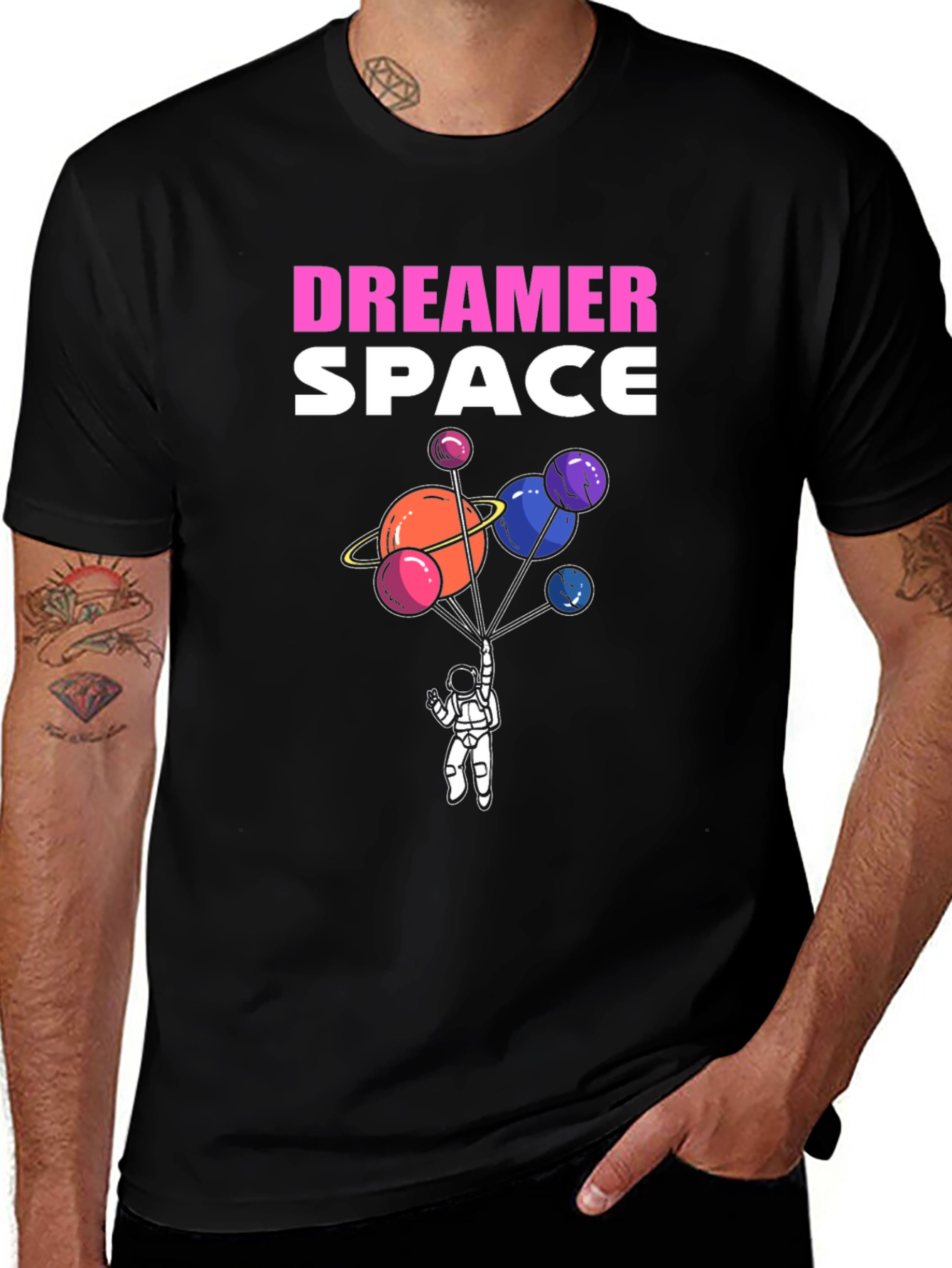Dreamer Space Graphic T-Shirt