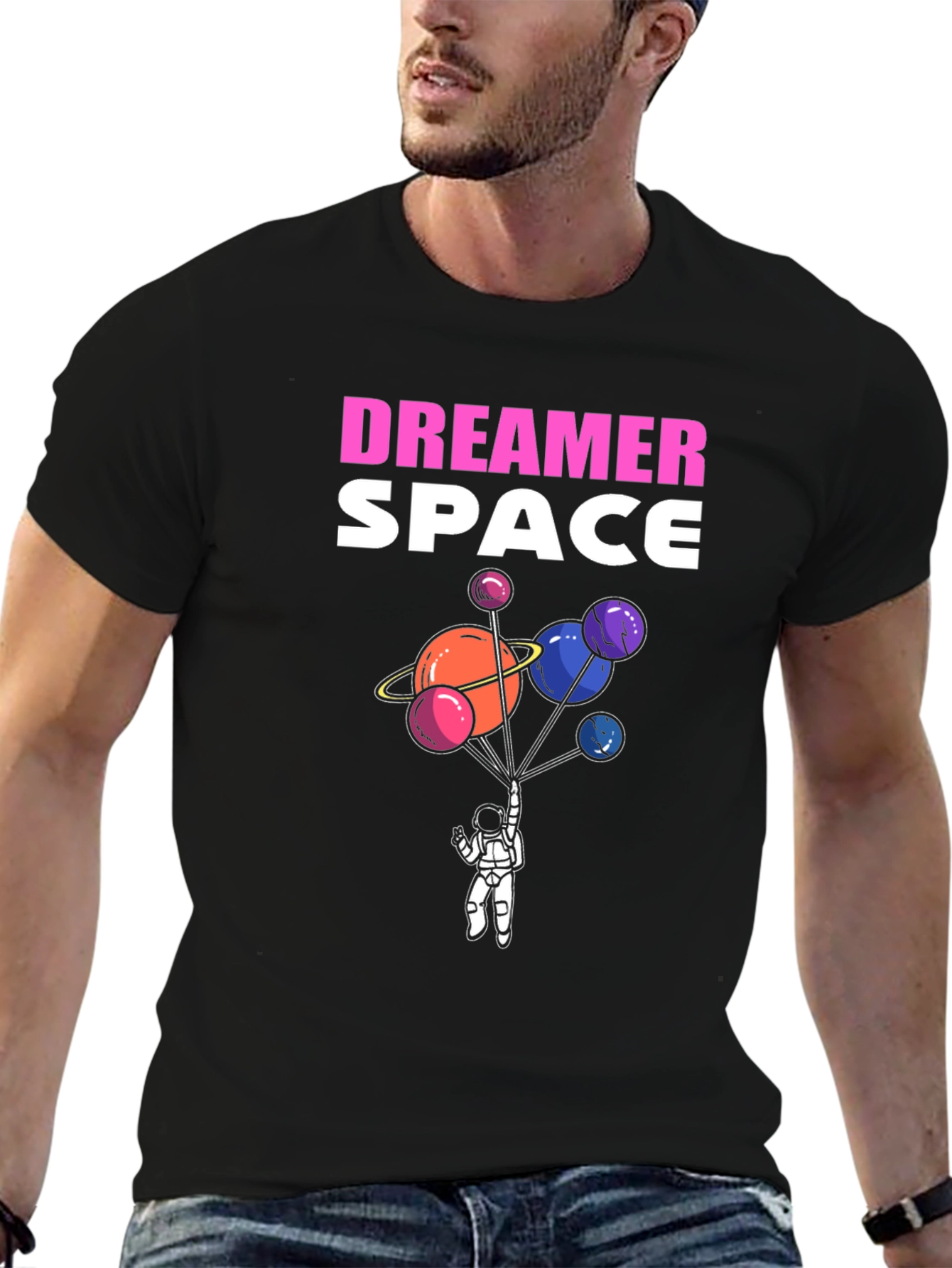 Dreamer Space Graphic T-Shirt