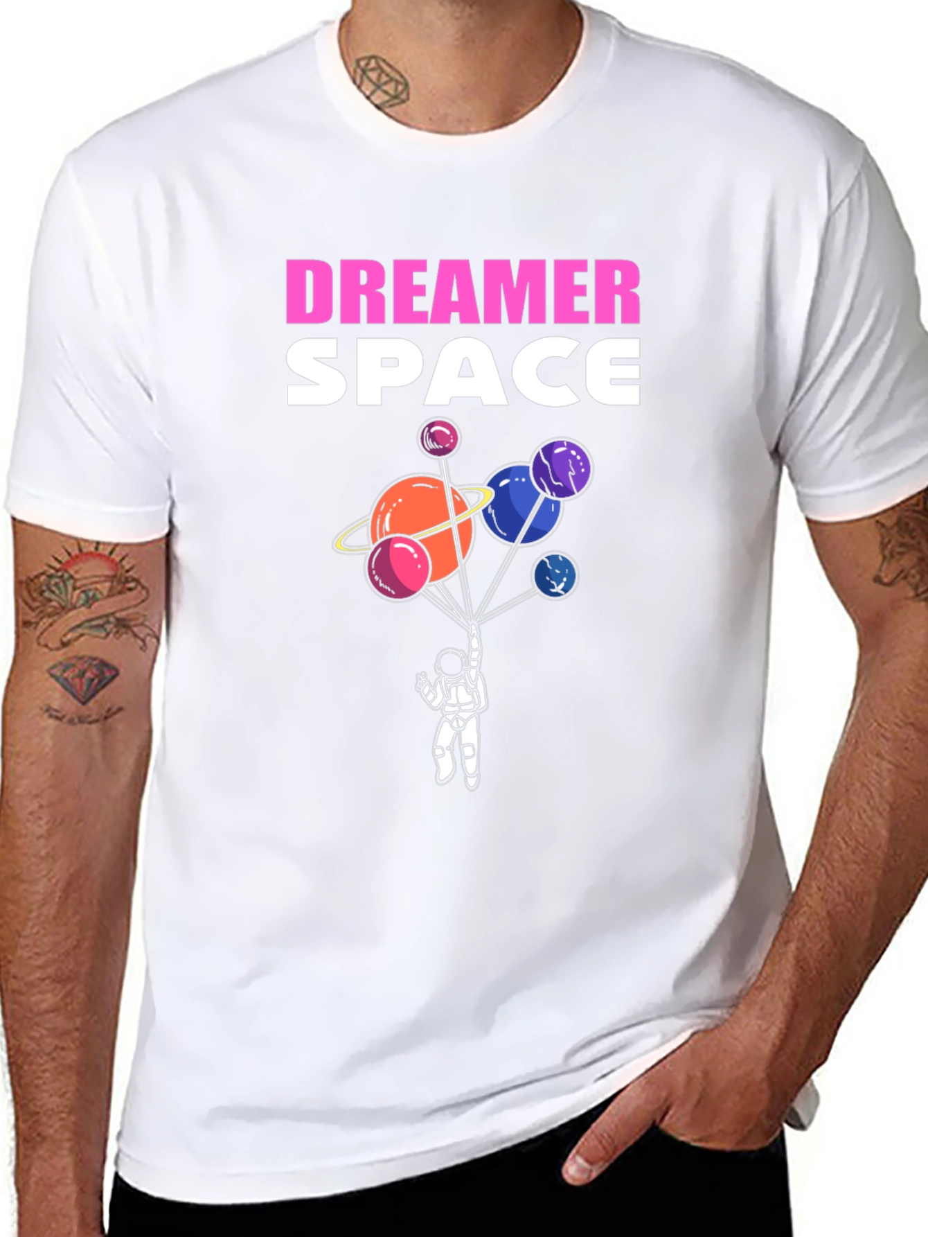 Dreamer Space Graphic T-Shirt