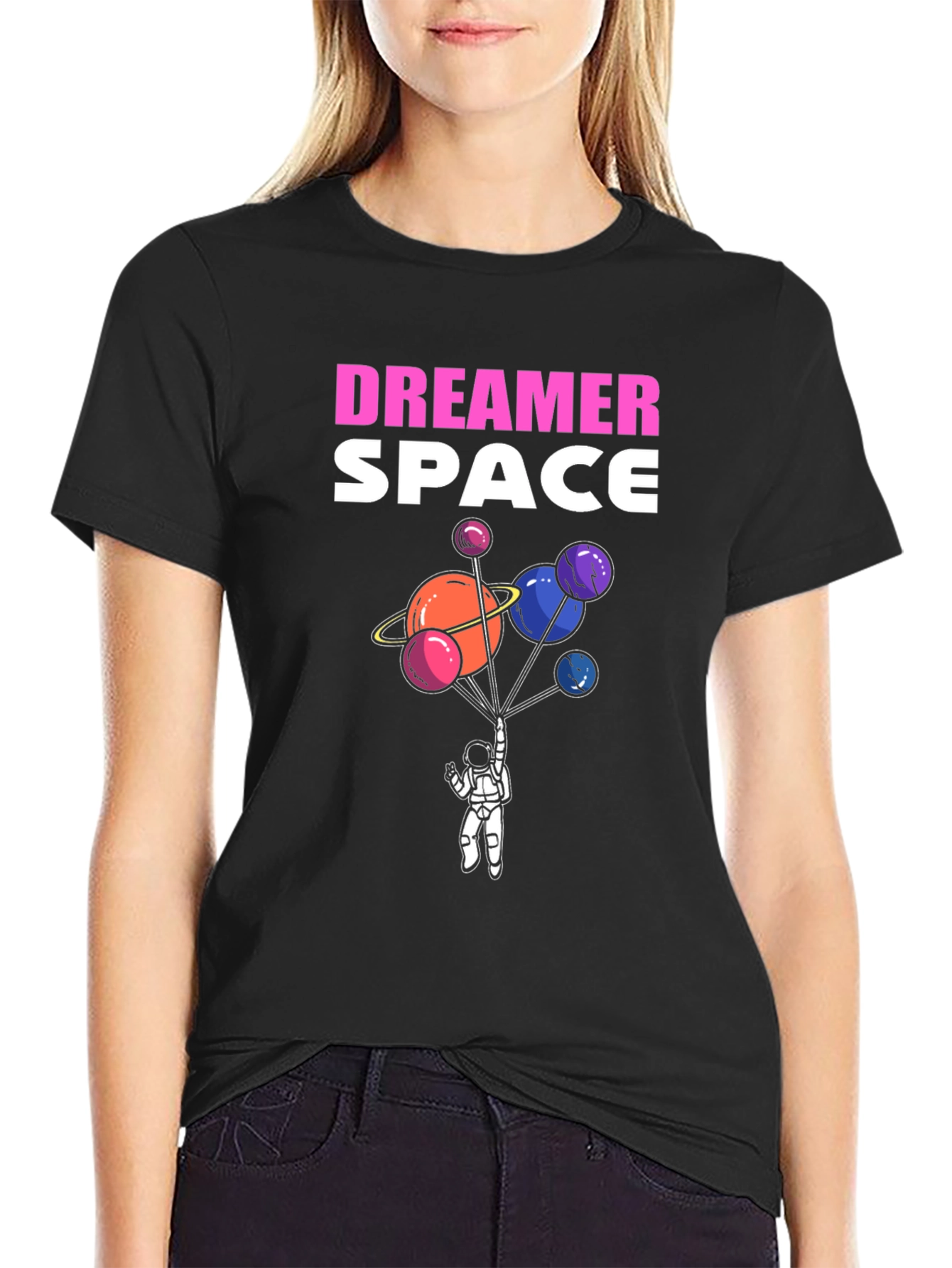 Dreamer Space Graphic T-Shirt