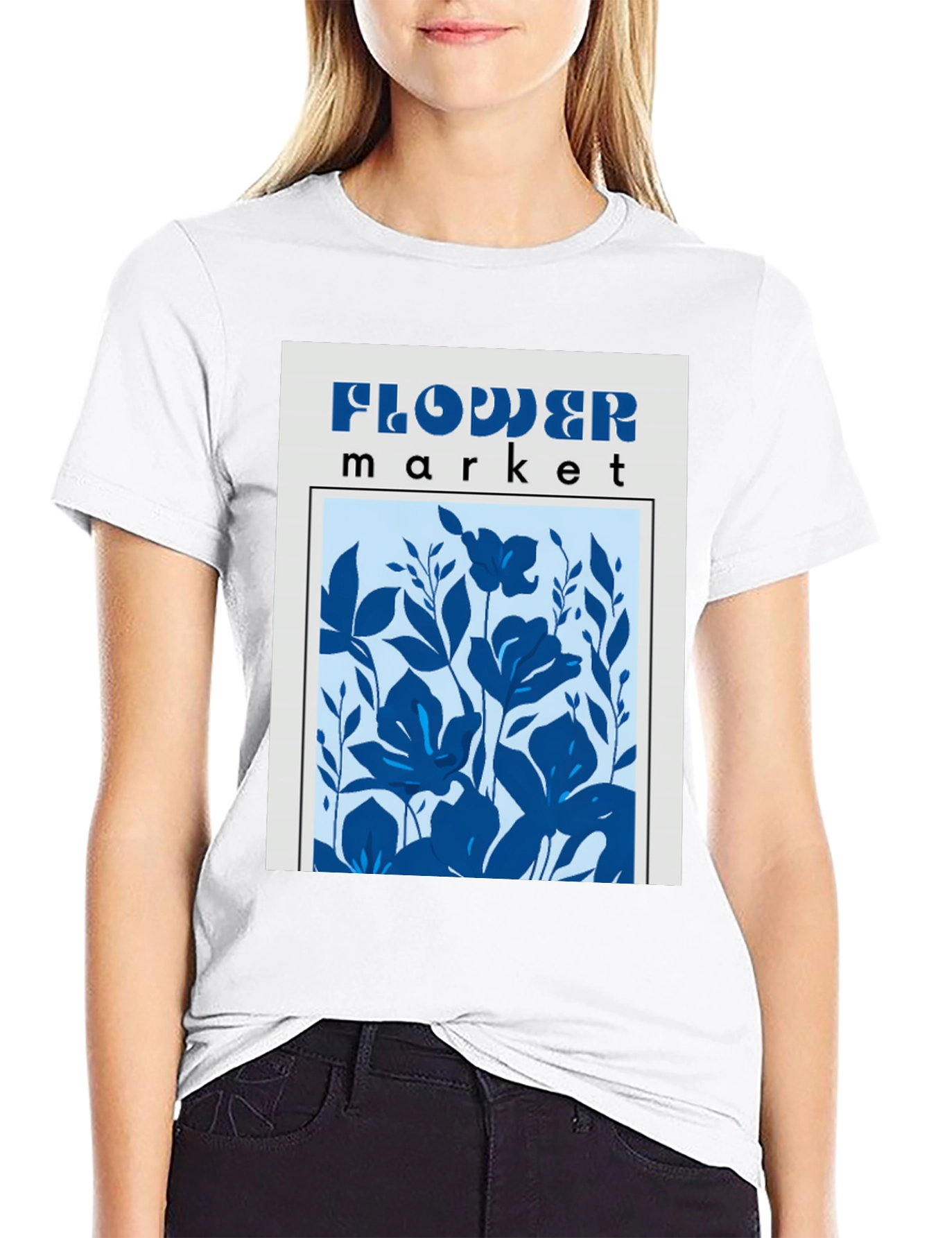 Flower Market Graphic Tee