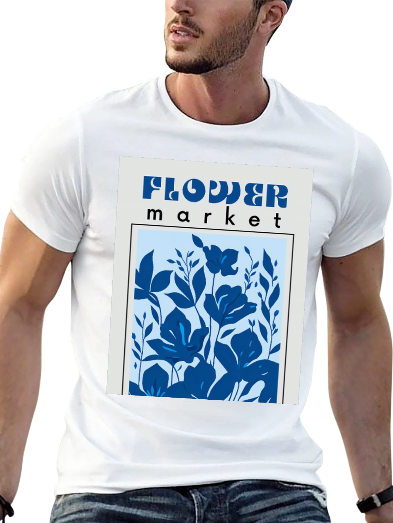 Flower Market Graphic Tee