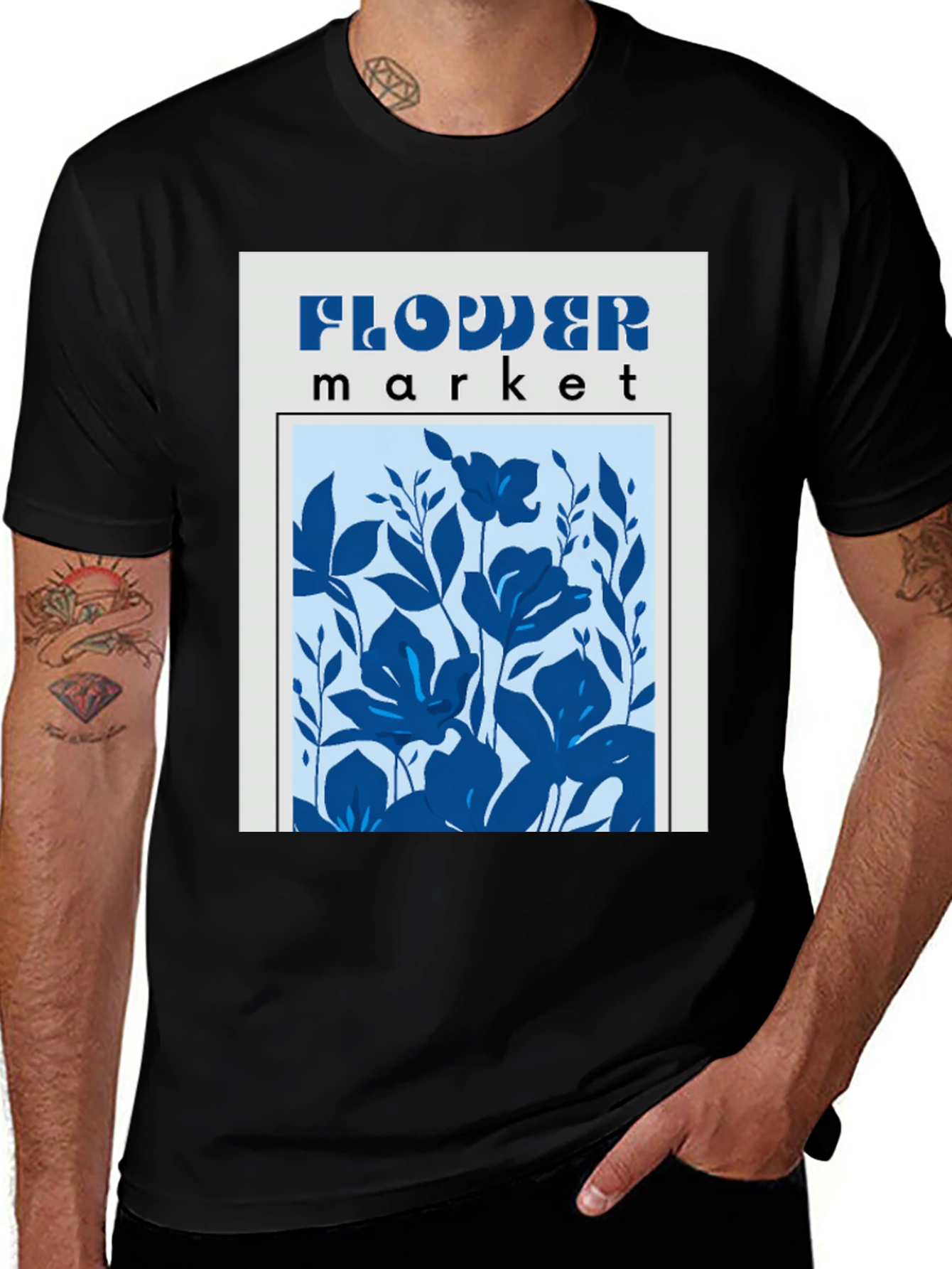 Flower Market Graphic Tee