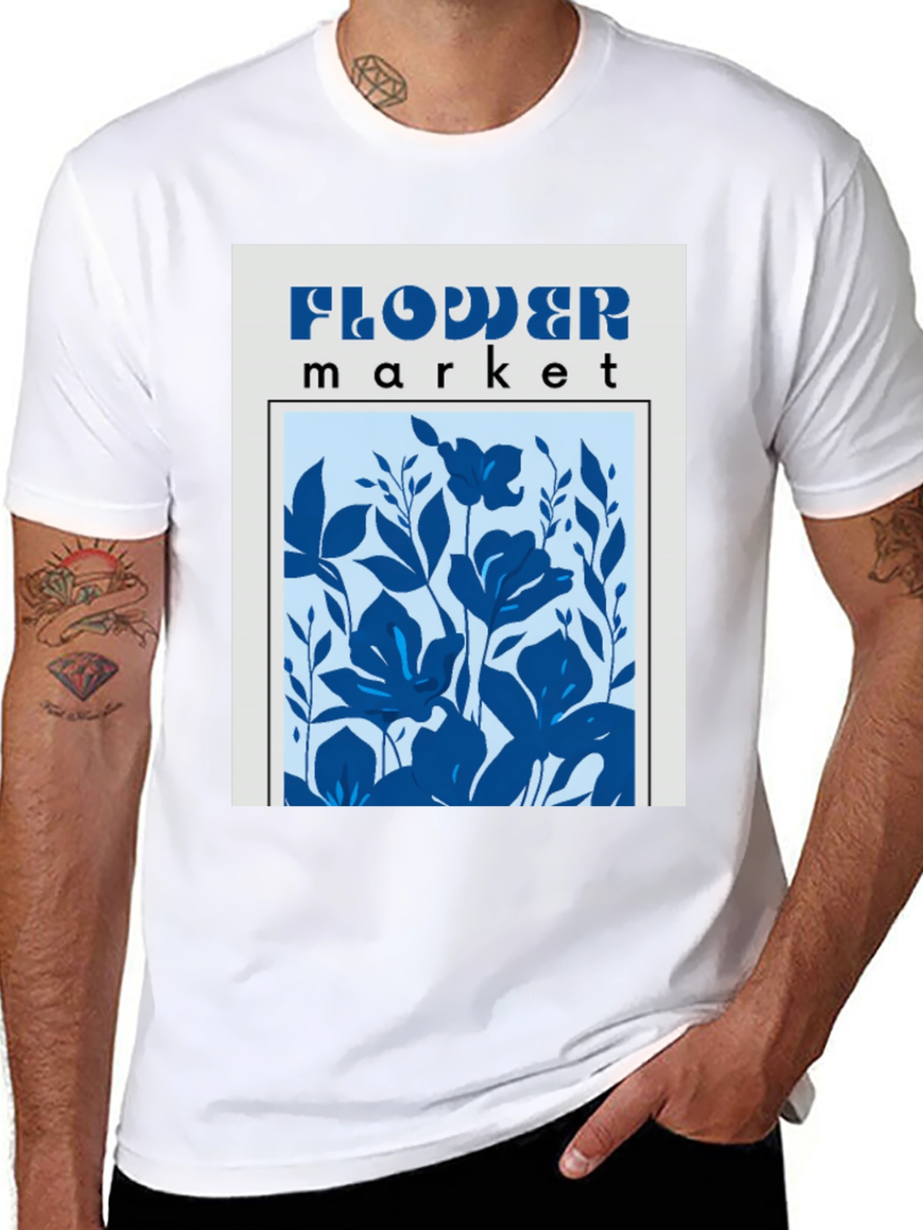 Flower Market Graphic Tee
