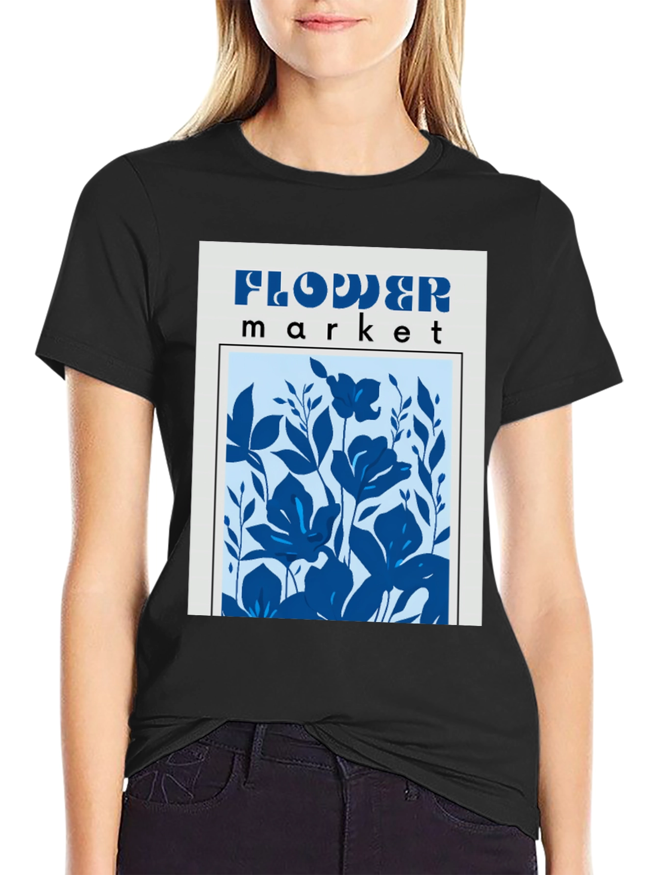 Flower Market Graphic Tee