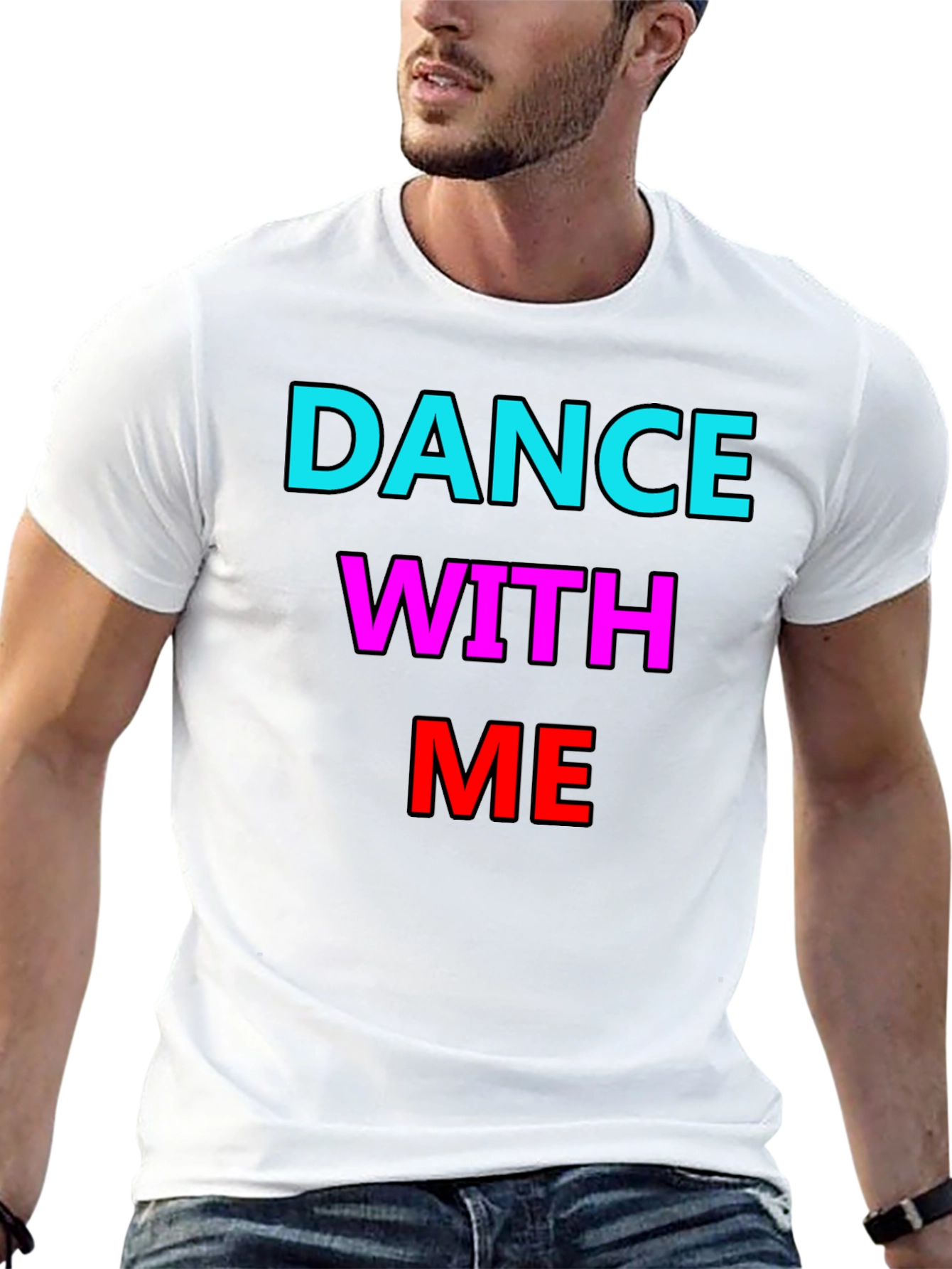 Dance With Me Graphic Tee - Bold Statement Shirt