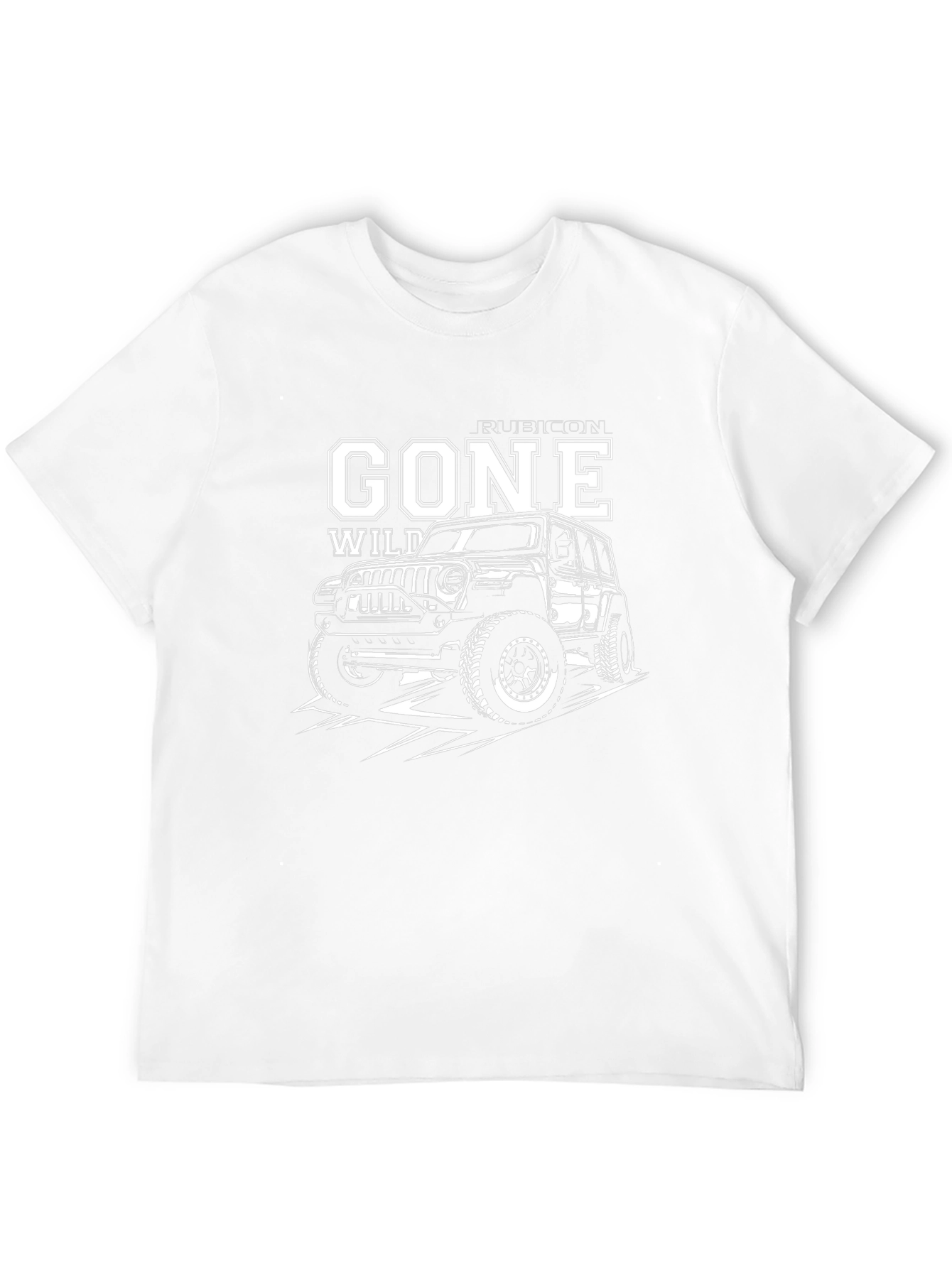 Gone Wild Rubicon Jeep Black Graphic Tee