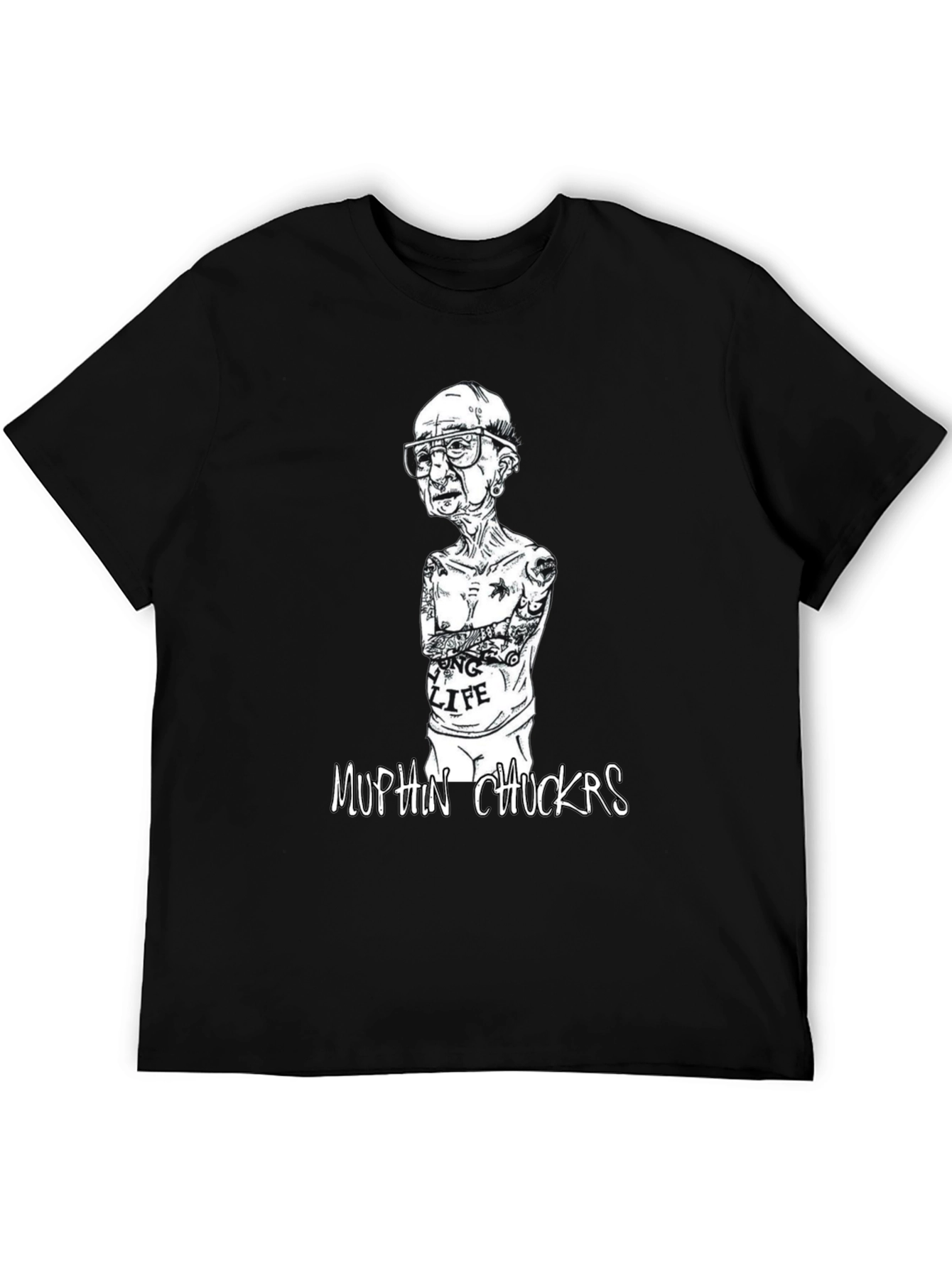 Funny Muffin Chuckrs Graphic Tee - Unisex
