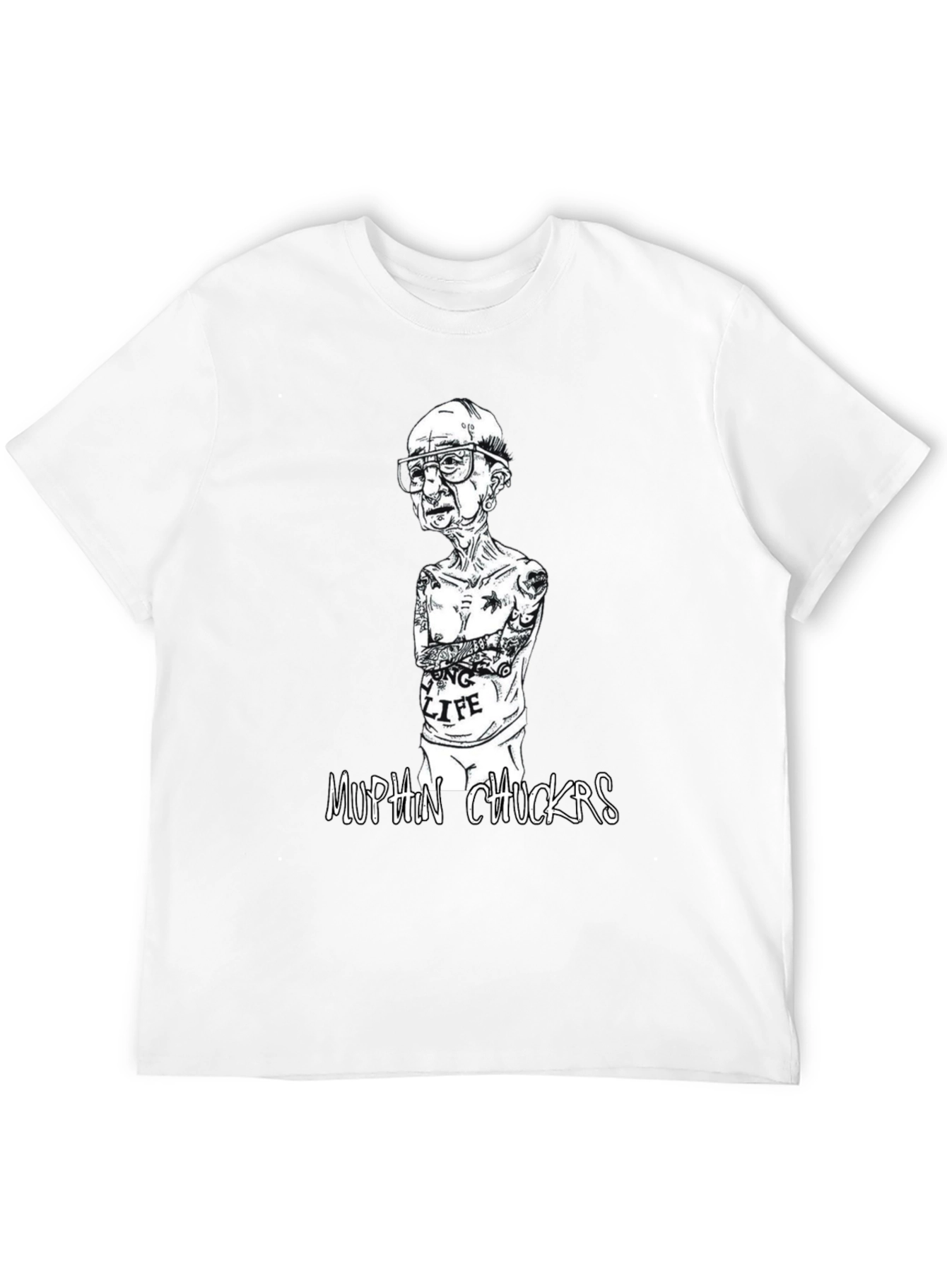 Funny Muffin Chuckrs Graphic Tee - Unisex