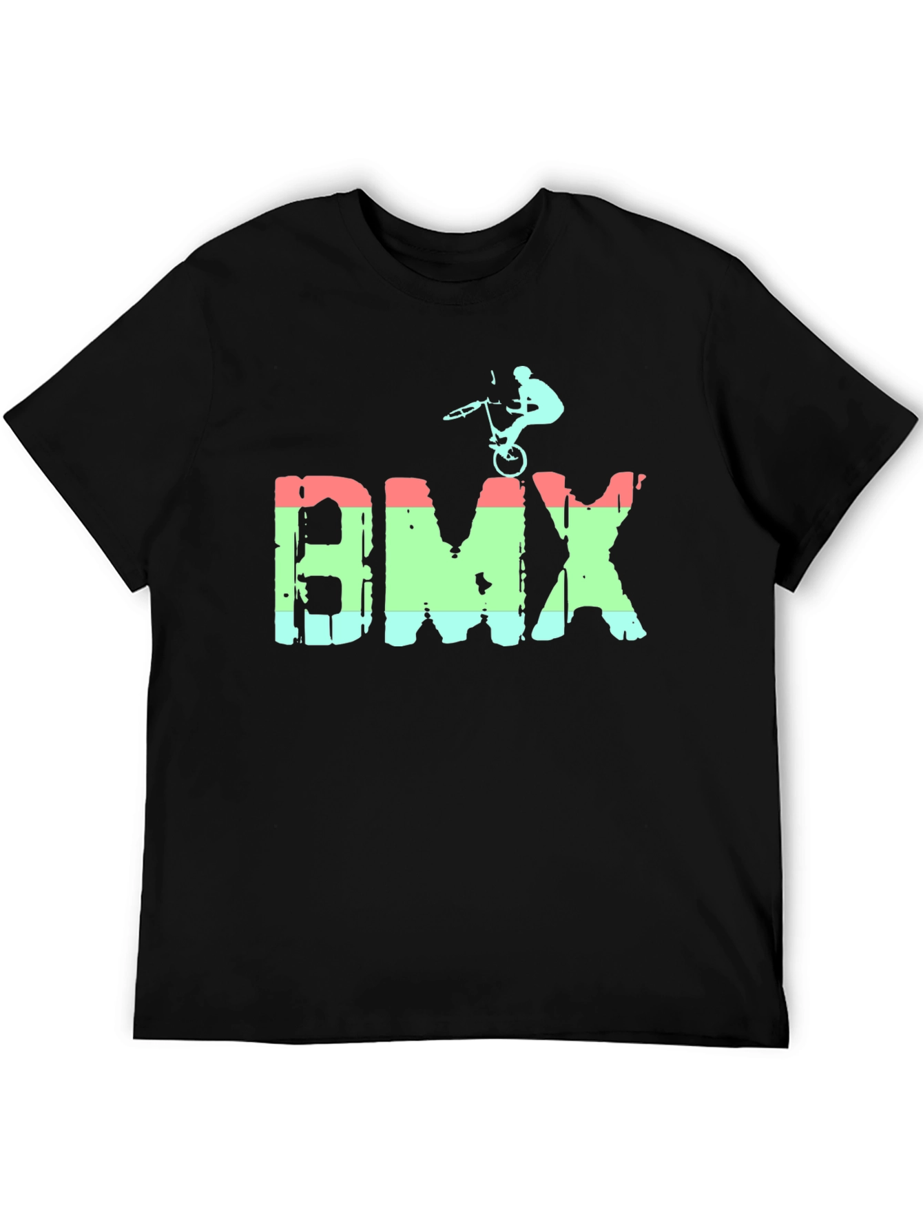 Cool BMX Bike Stunt Graphic T-Shirt