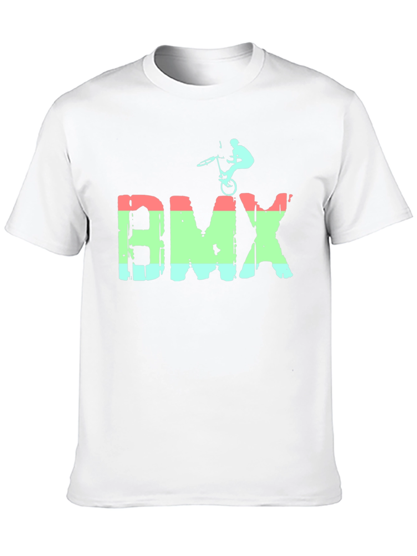 Cool BMX Bike Stunt Graphic T-Shirt