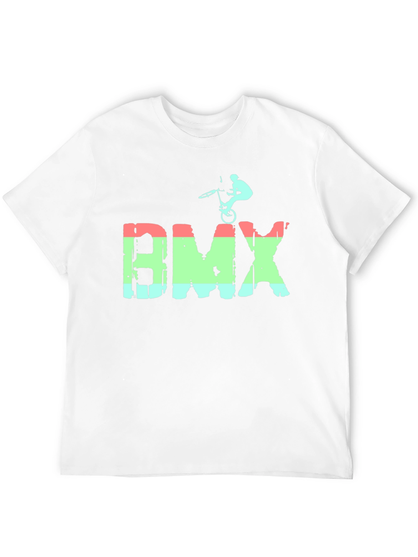 Cool BMX Bike Stunt Graphic T-Shirt