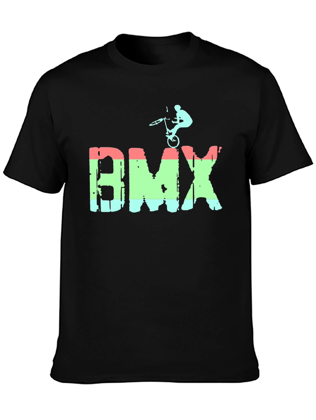 Cool BMX Bike Stunt Graphic T-Shirt