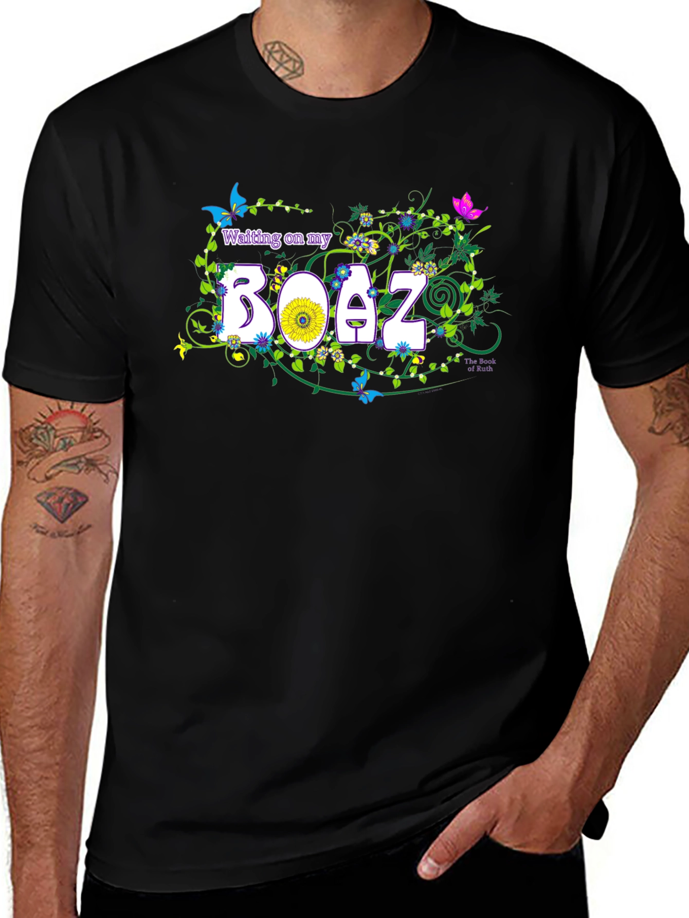 Waiting on my Boaz T-Shirt