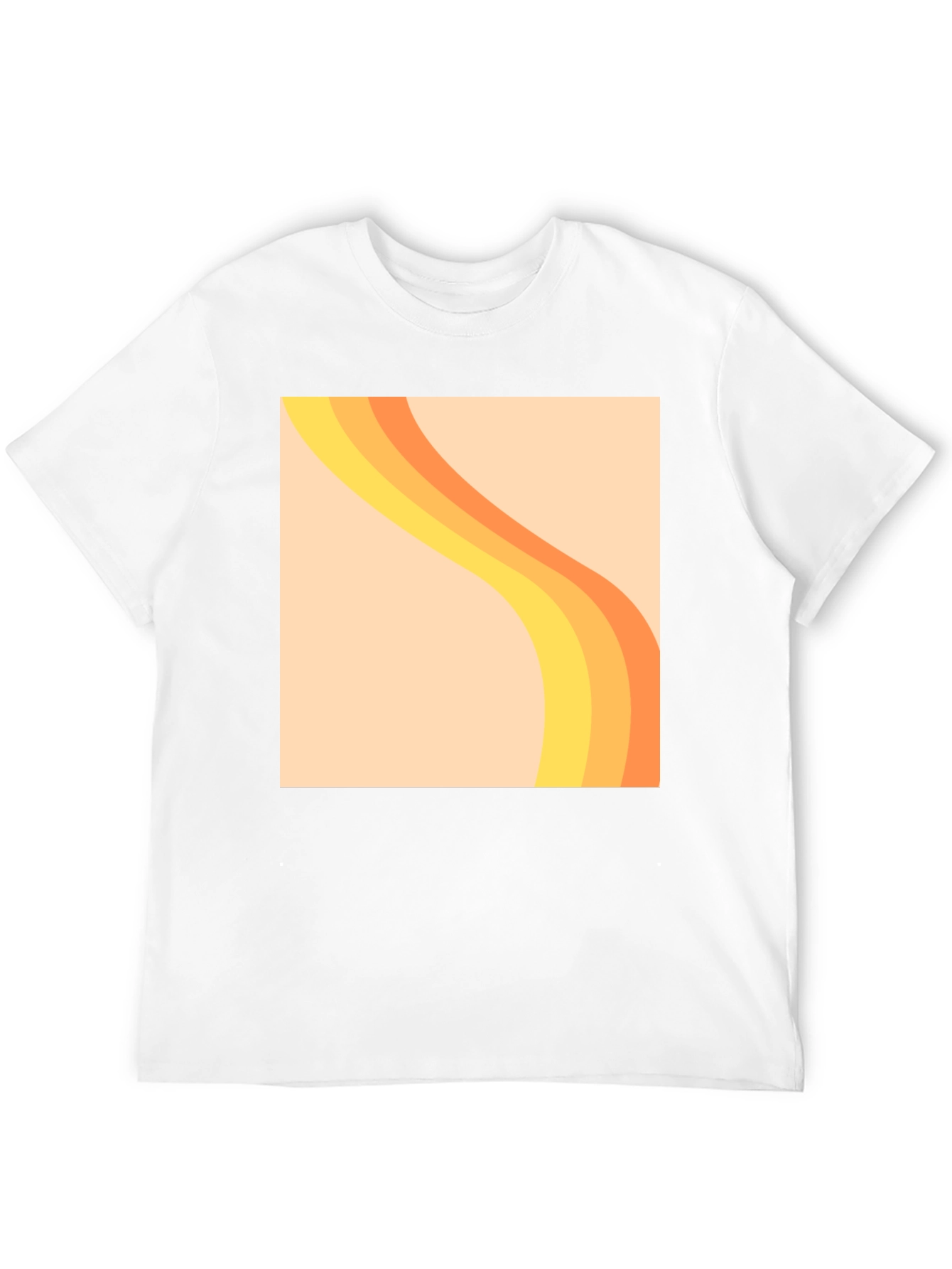 Retro Wave Graphic Tee - Black