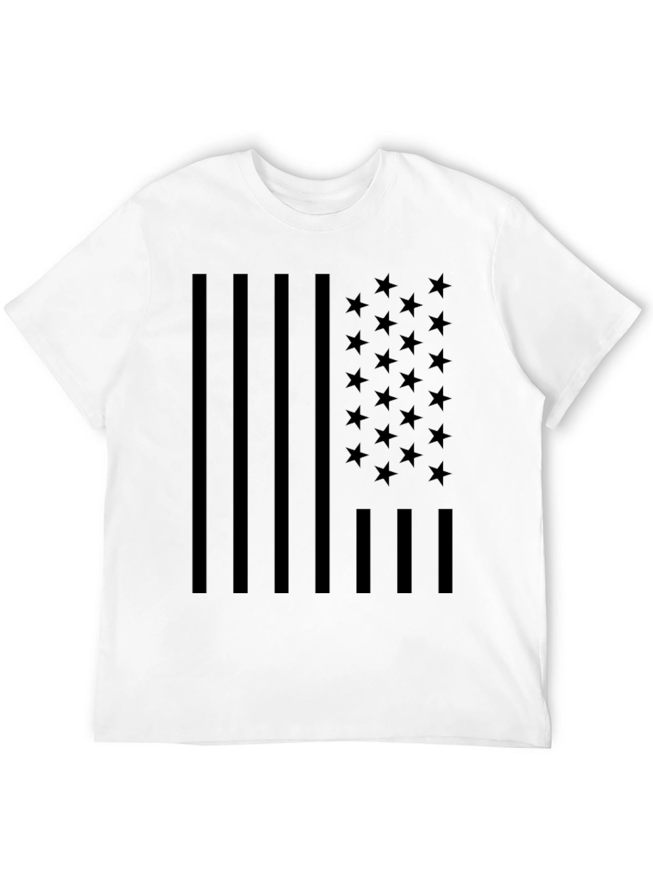 American Flag Blackout T-Shirt