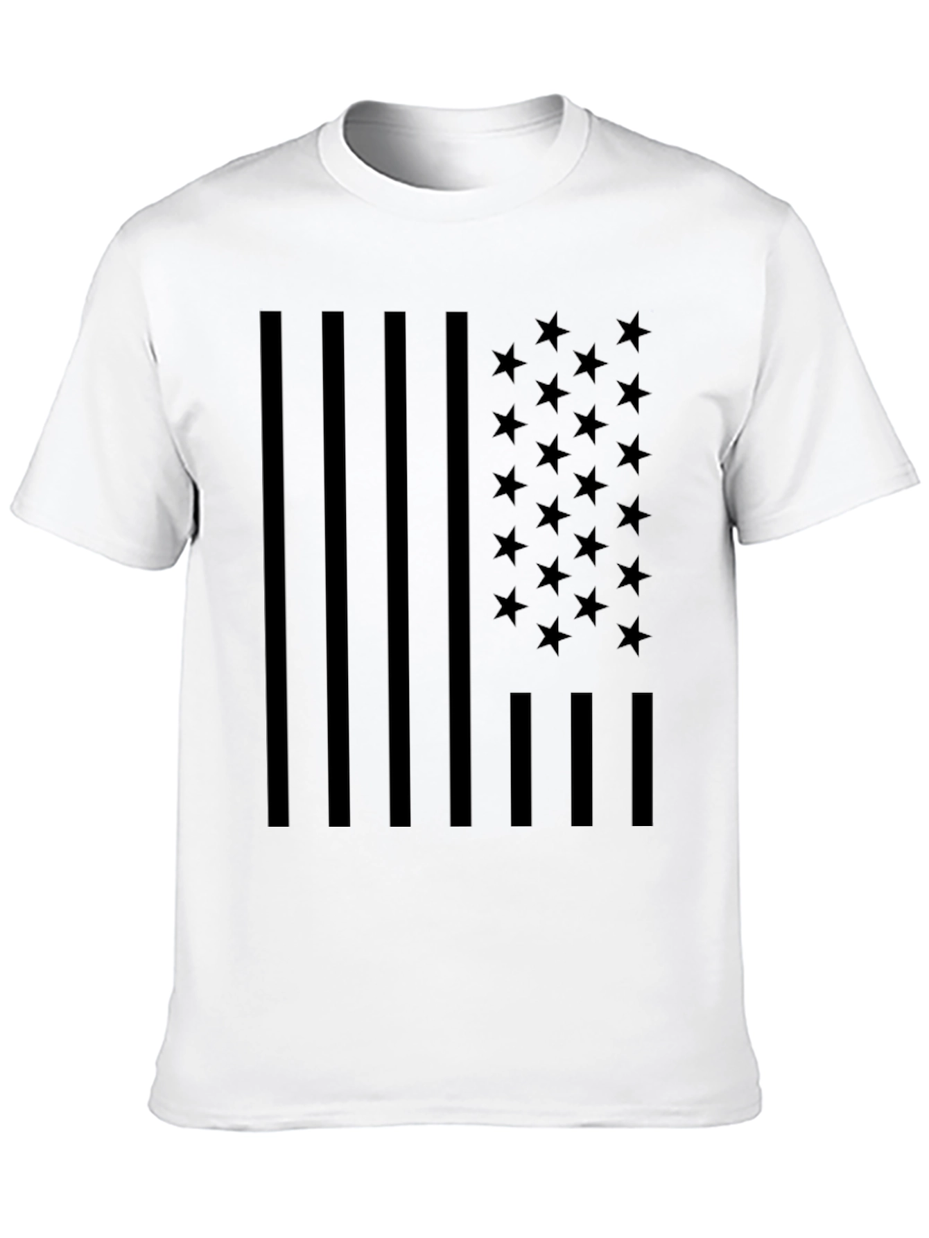 American Flag Blackout T-Shirt