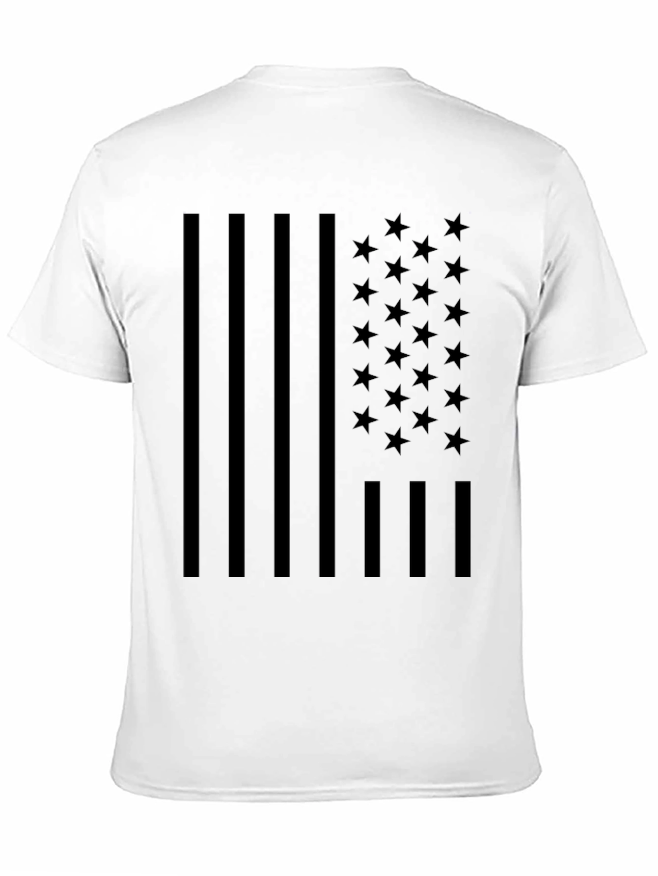 American Flag Blackout T-Shirt