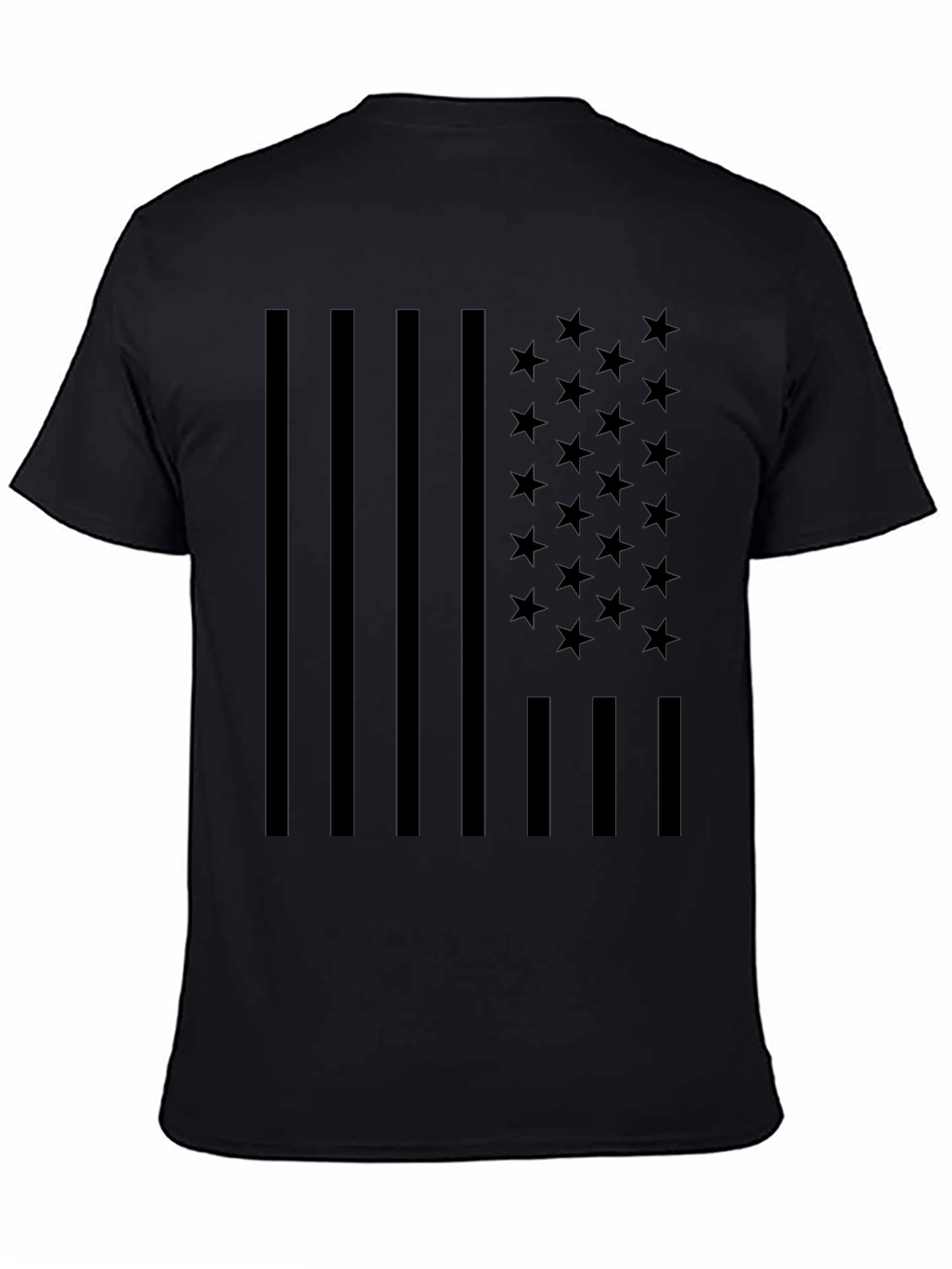 American Flag Blackout T-Shirt