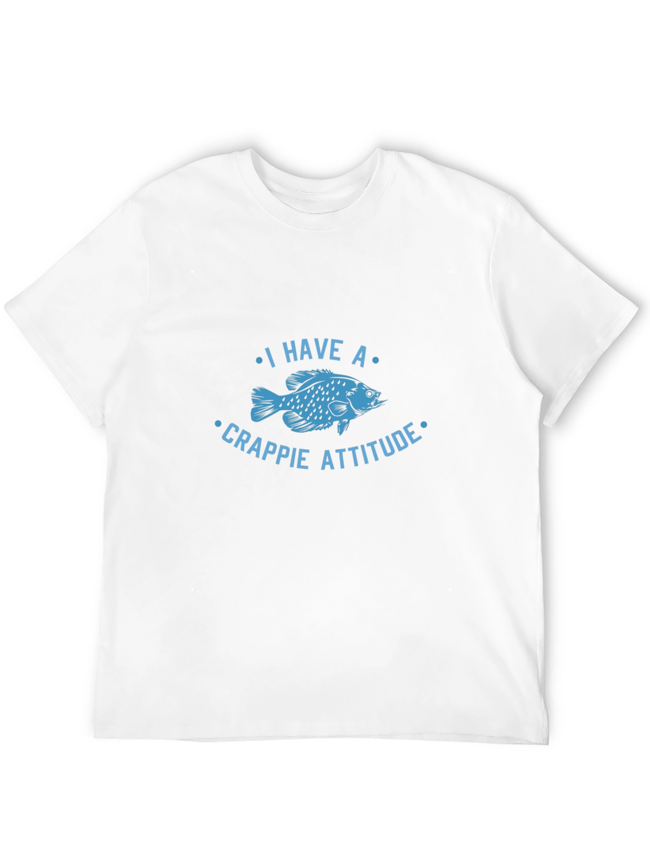 Crappie Attitude Graphic T-Shirt