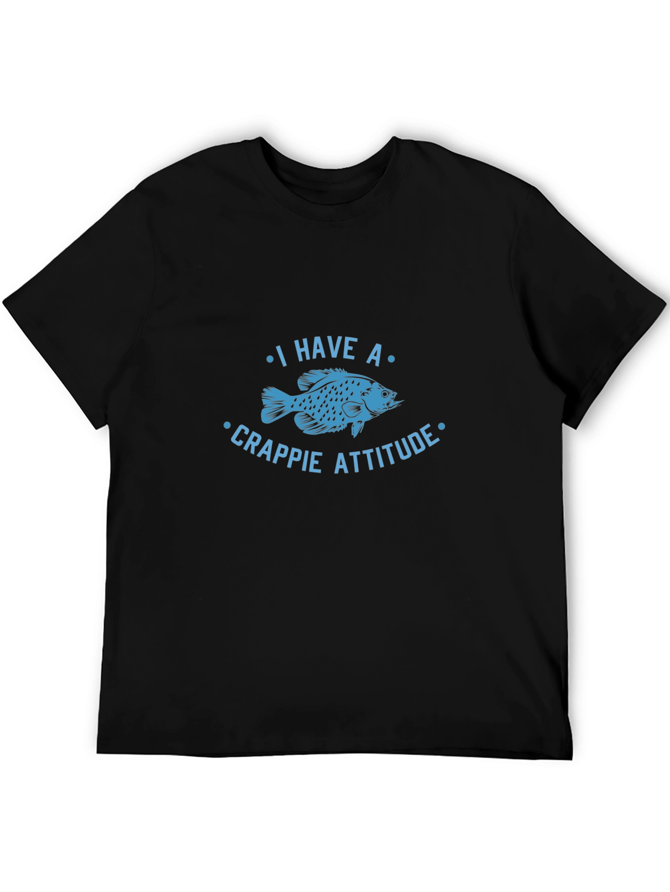 Crappie Attitude Graphic T-Shirt
