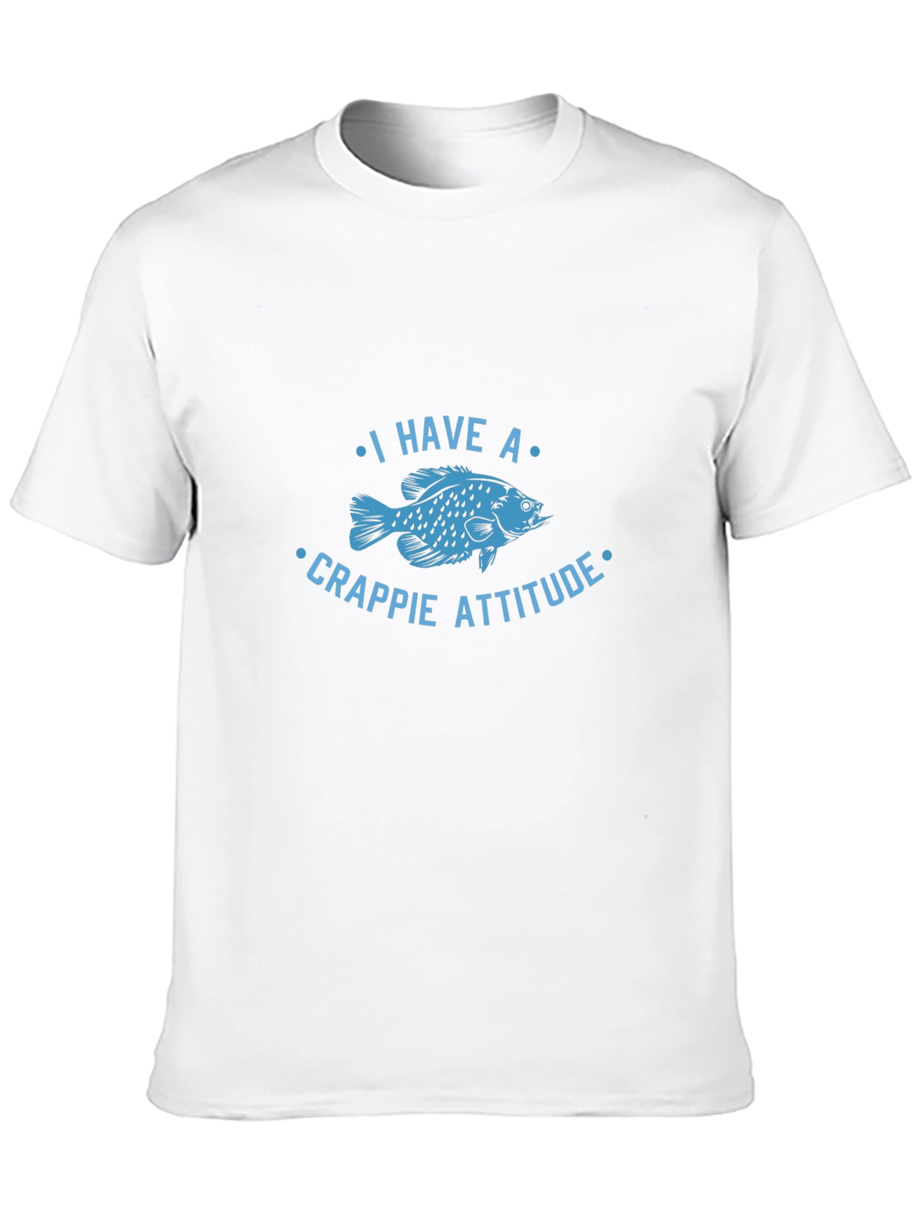 Crappie Attitude Graphic T-Shirt
