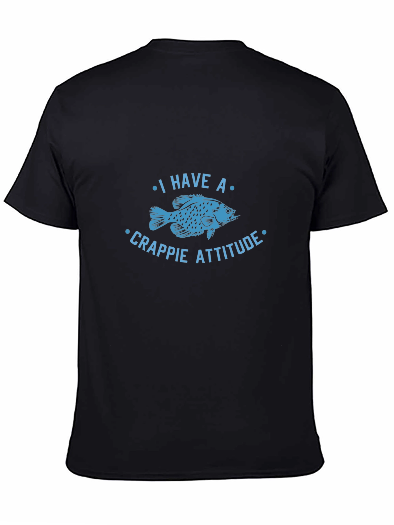 Crappie Attitude Graphic T-Shirt
