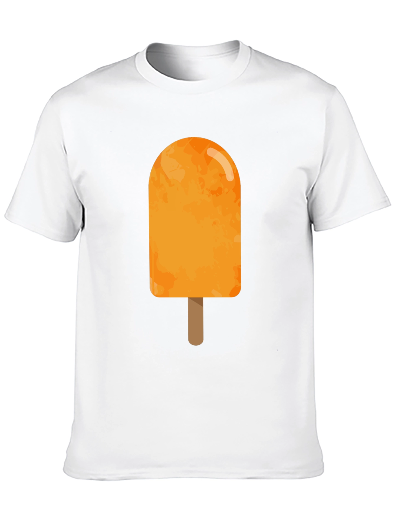 Orange Popsicle Graphic Tee - Summer Cool