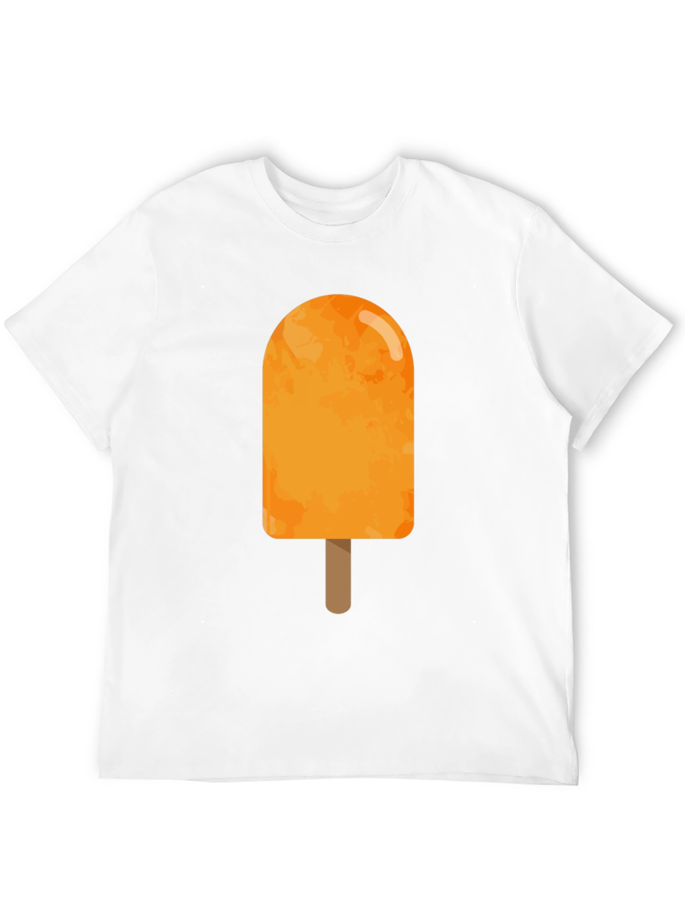 Orange Popsicle Graphic Tee - Summer Cool