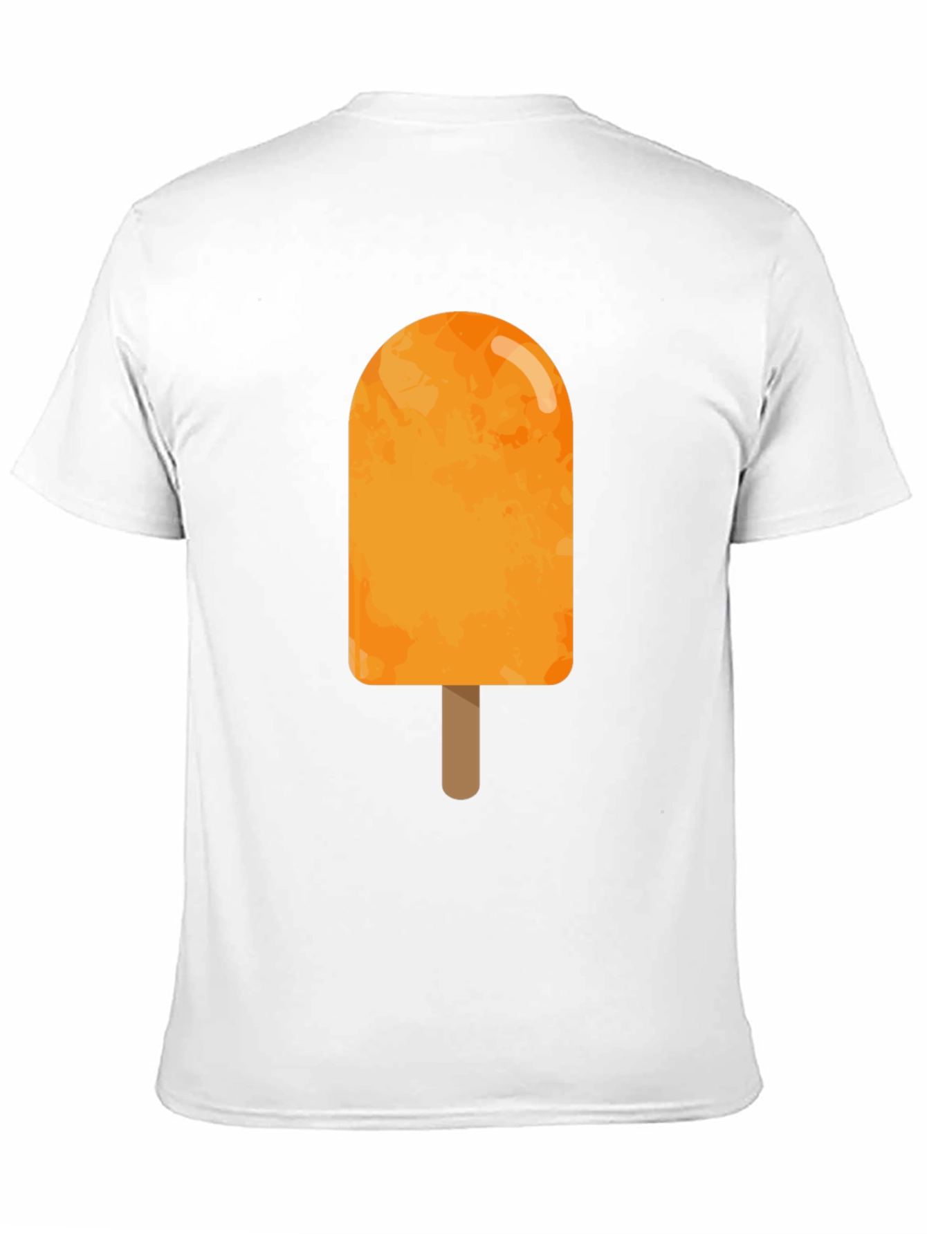 Orange Popsicle Graphic Tee - Summer Cool