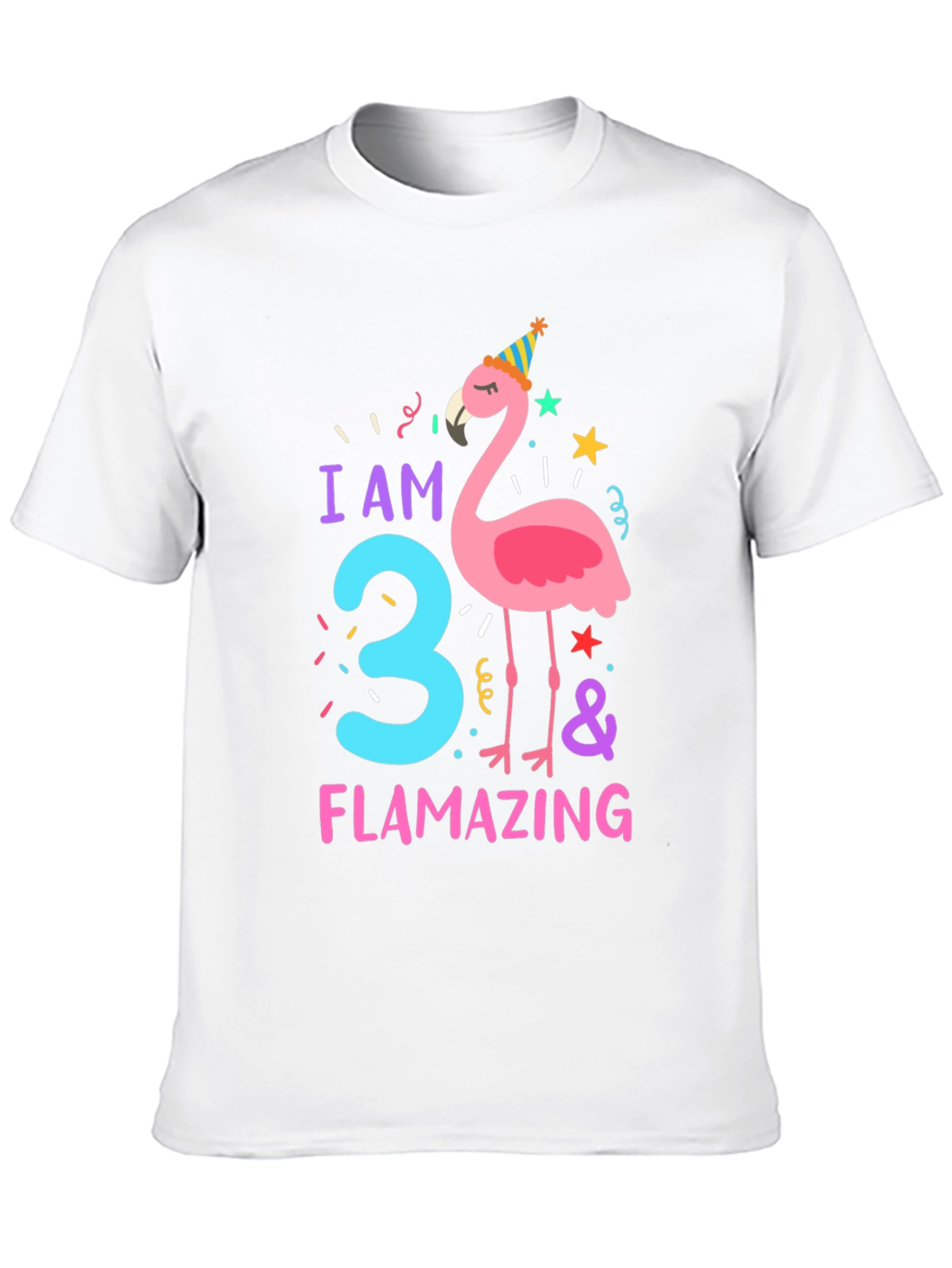 Flamazing Birthday T-Shirt - Third Birthday