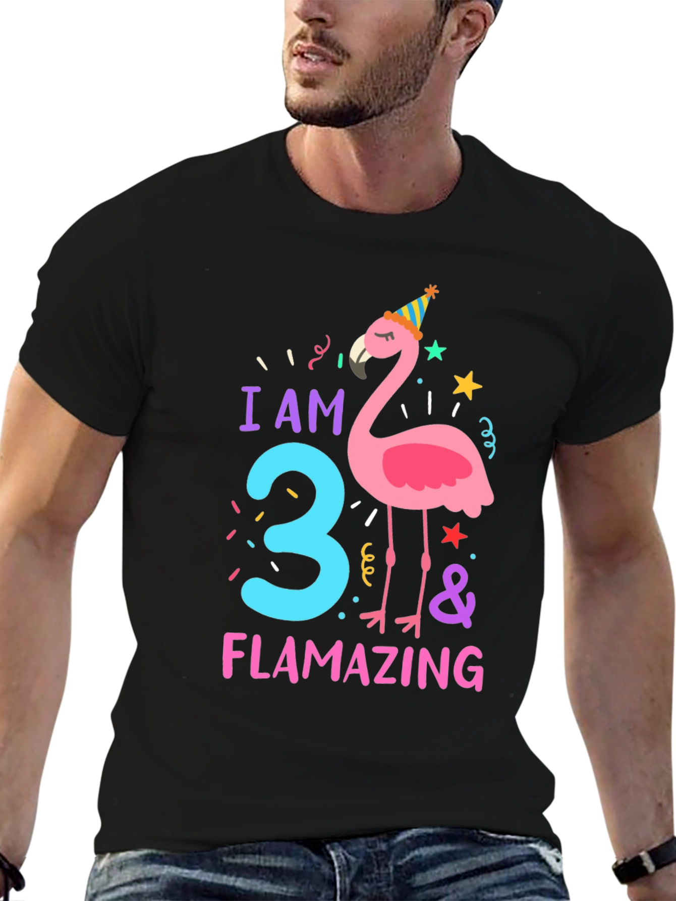 Flamazing Birthday T-Shirt - Third Birthday