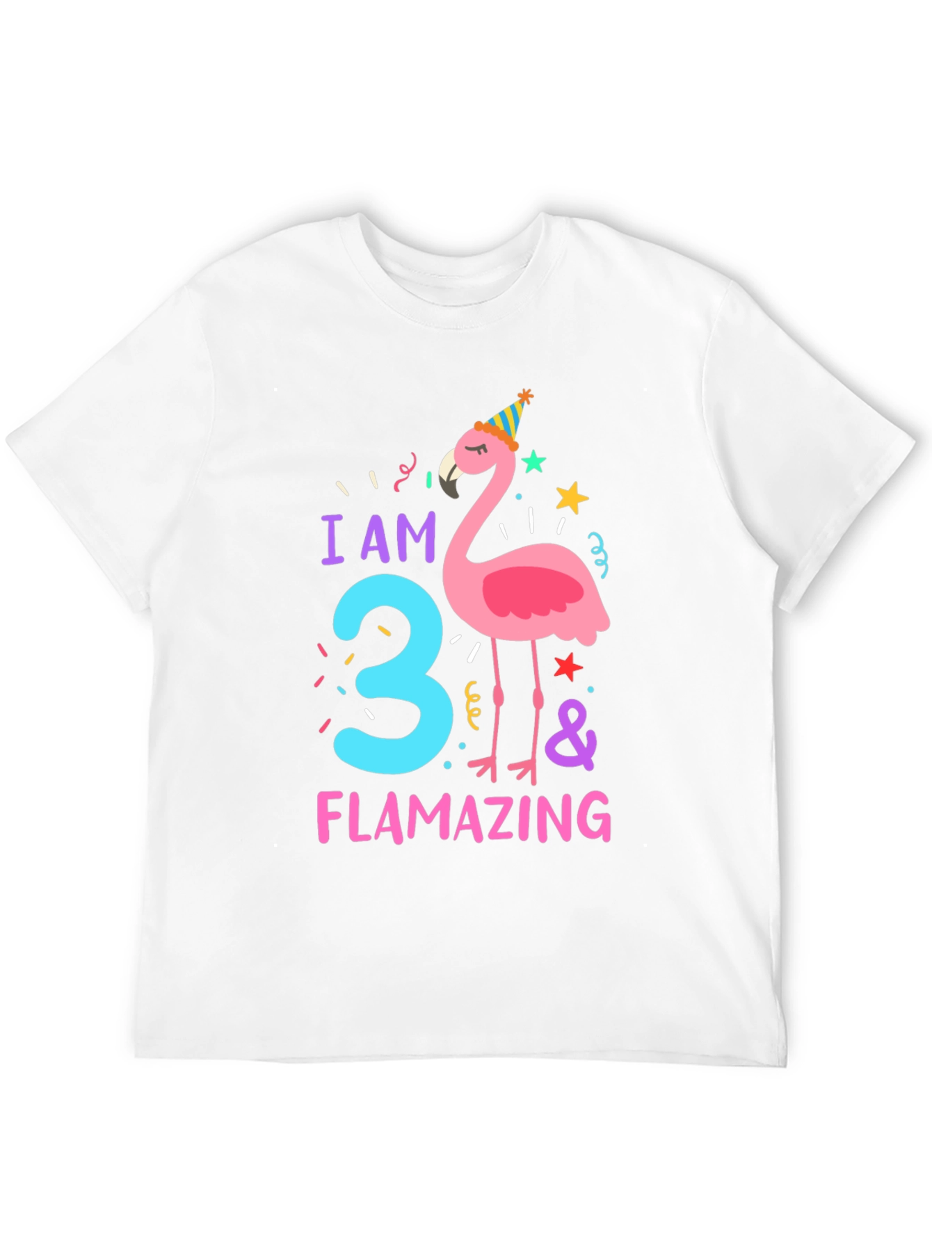 Flamazing Birthday T-Shirt - Third Birthday