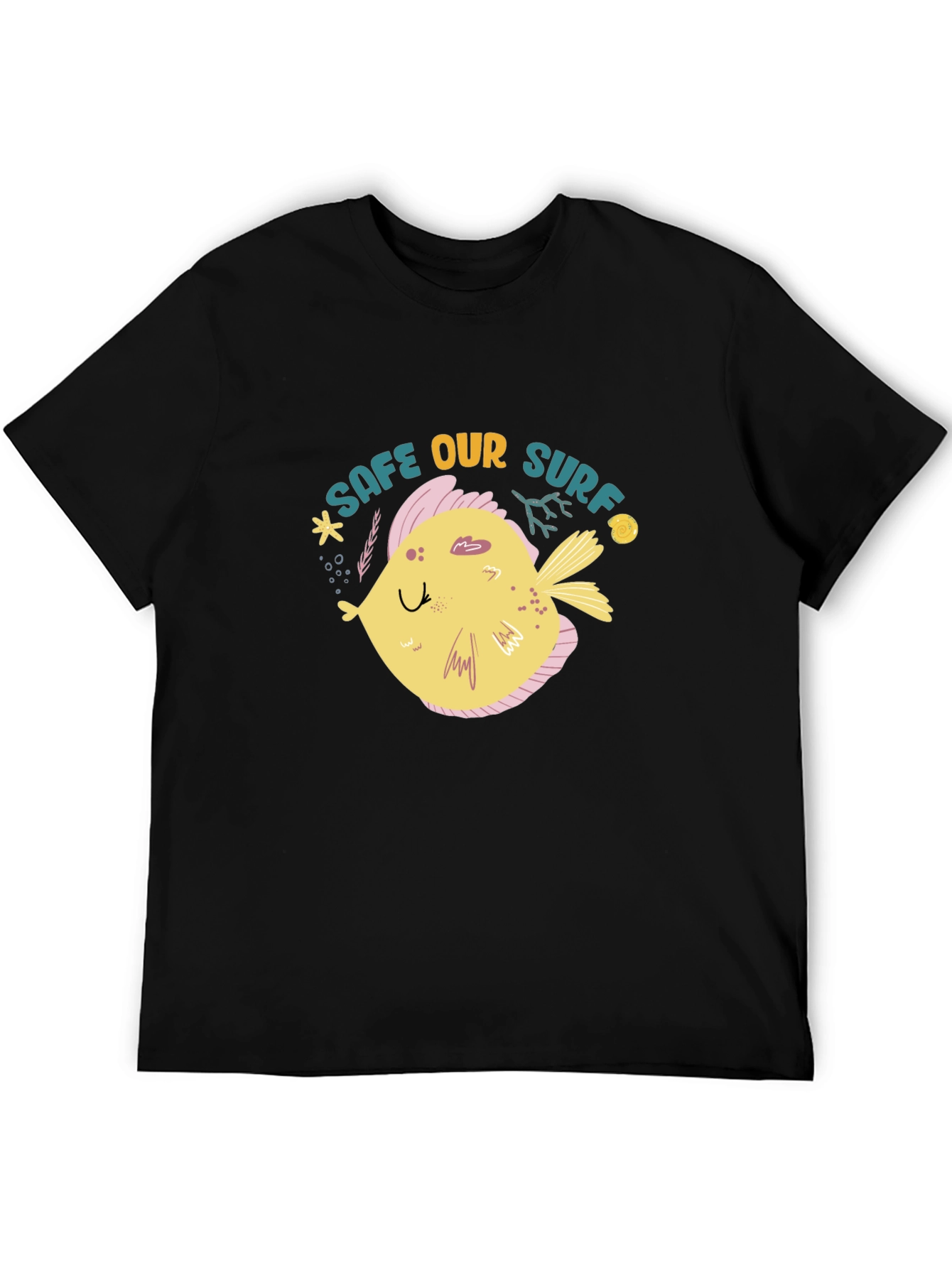 Save Our Surf Black Graphic Tee