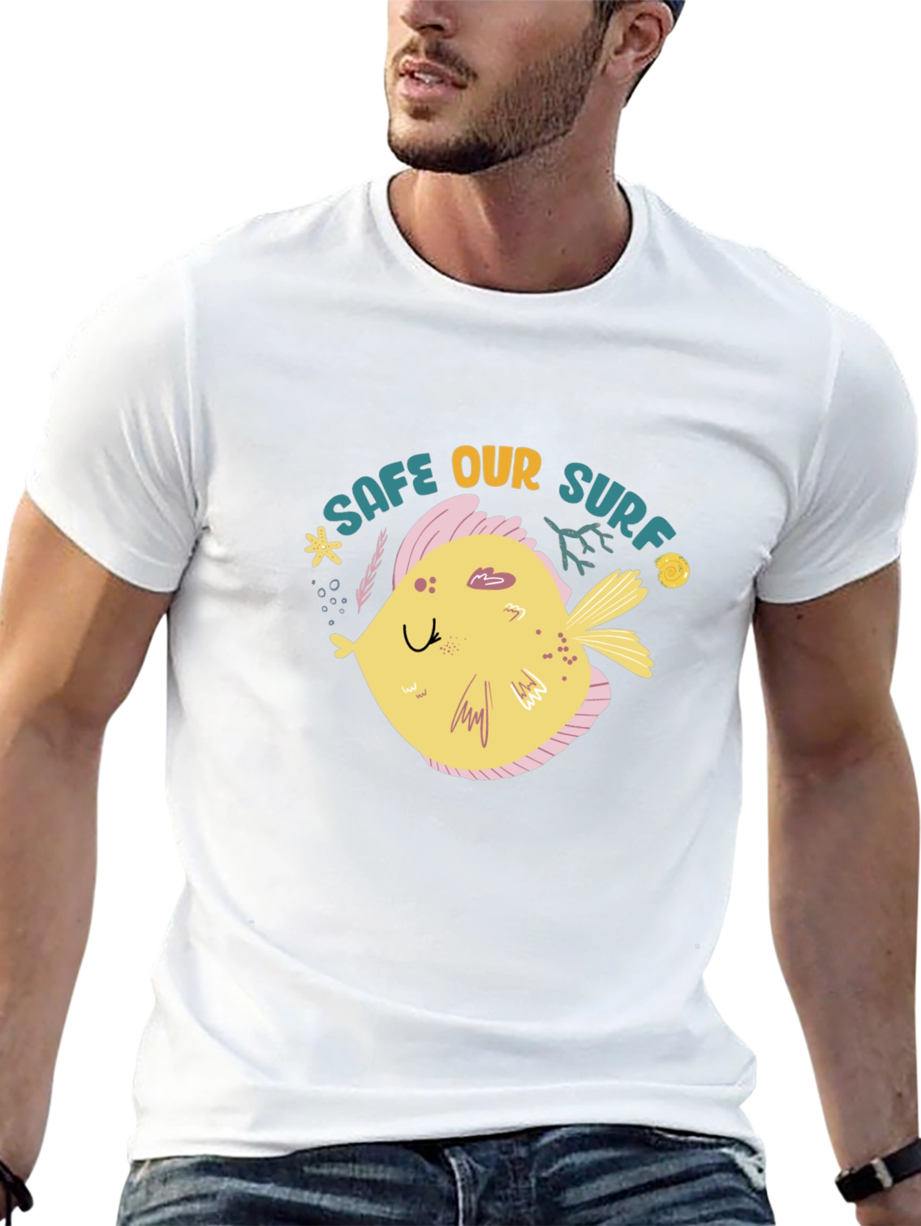 Save Our Surf Black Graphic Tee
