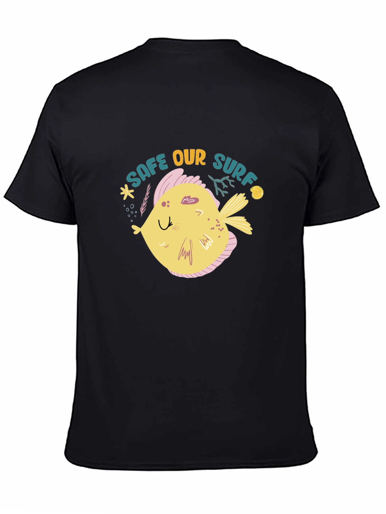 Save Our Surf Black Graphic Tee