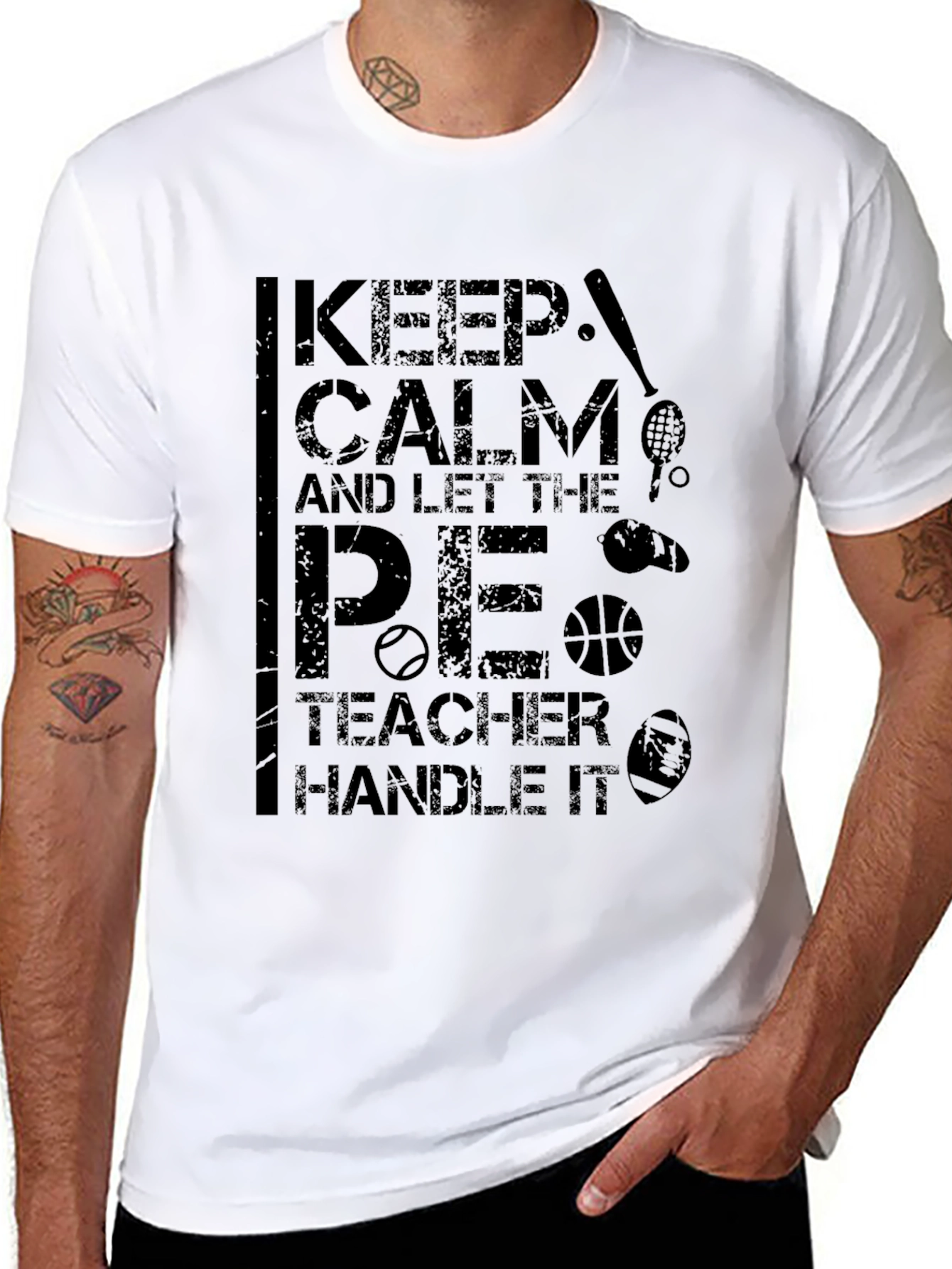 Keep Calm P.E. Teacher T-Shirt