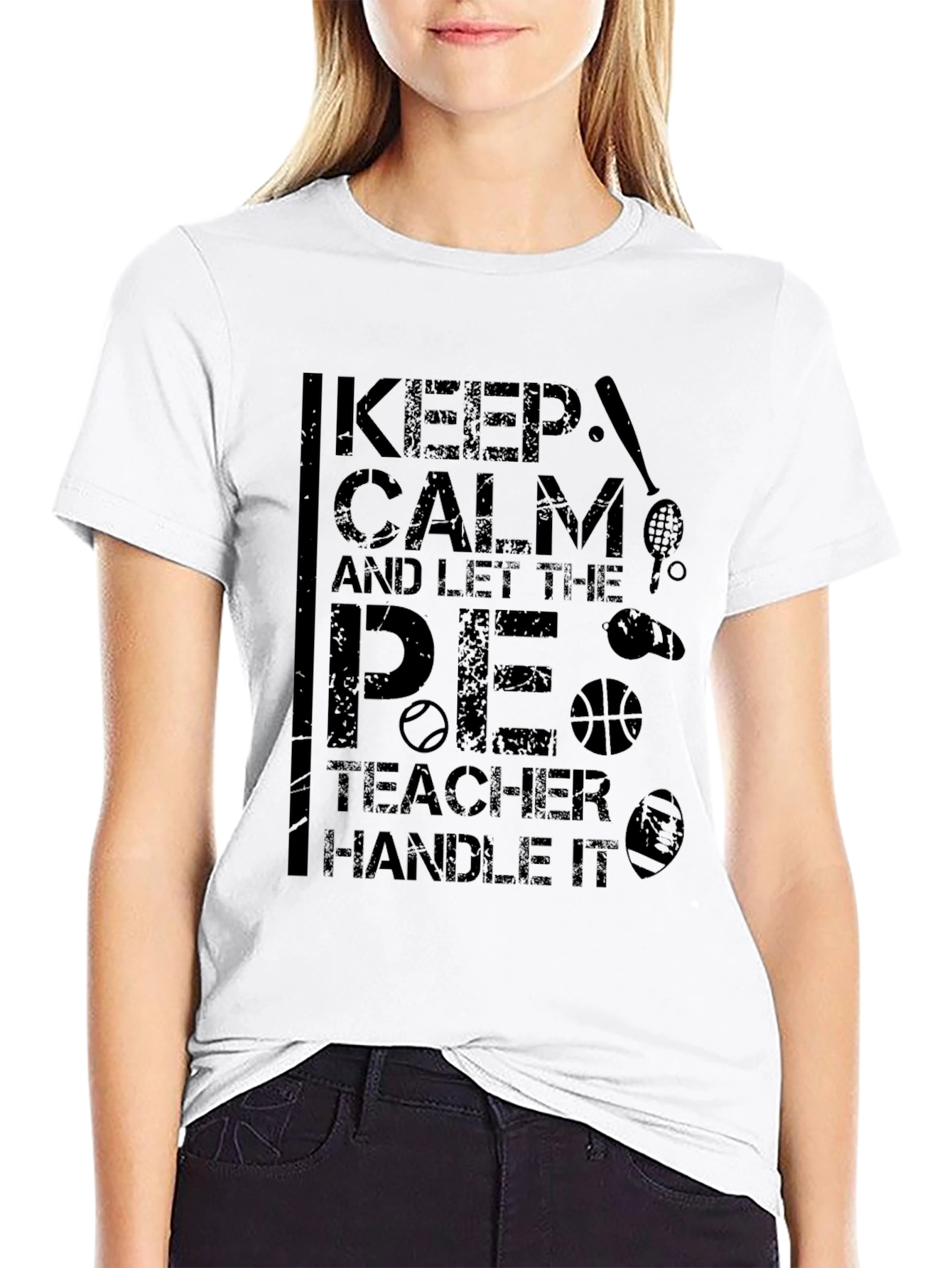 Keep Calm P.E. Teacher T-Shirt