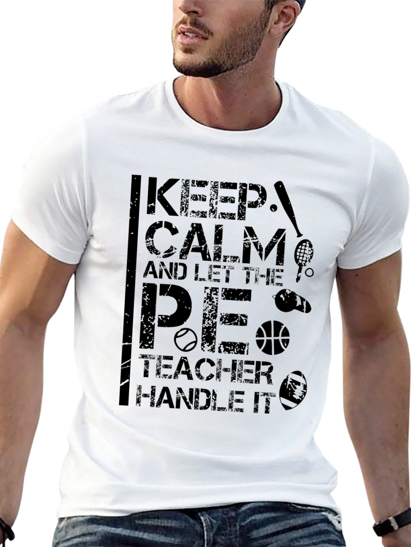 Keep Calm P.E. Teacher T-Shirt