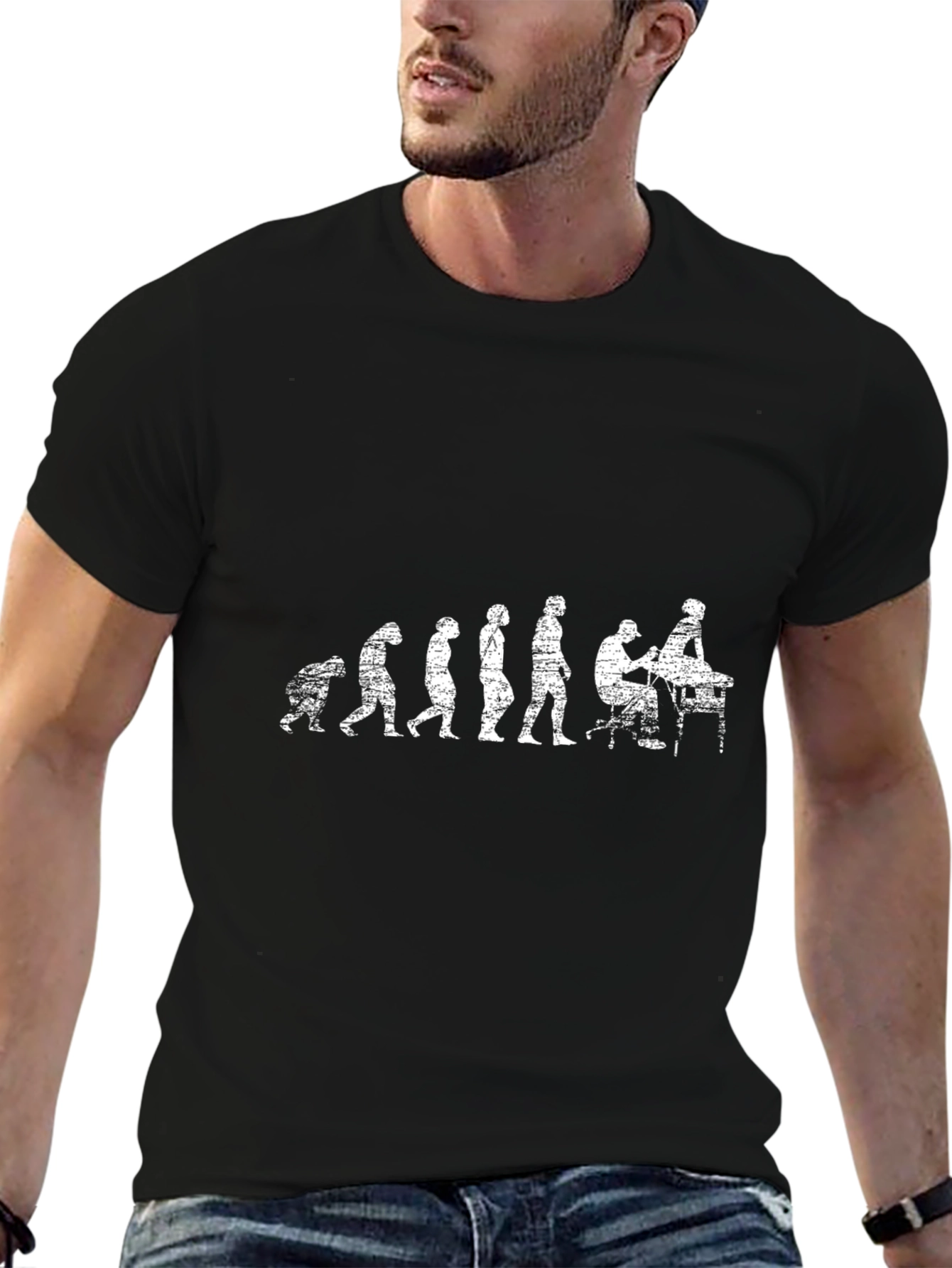 Evolution of the DJ Black T-Shirt