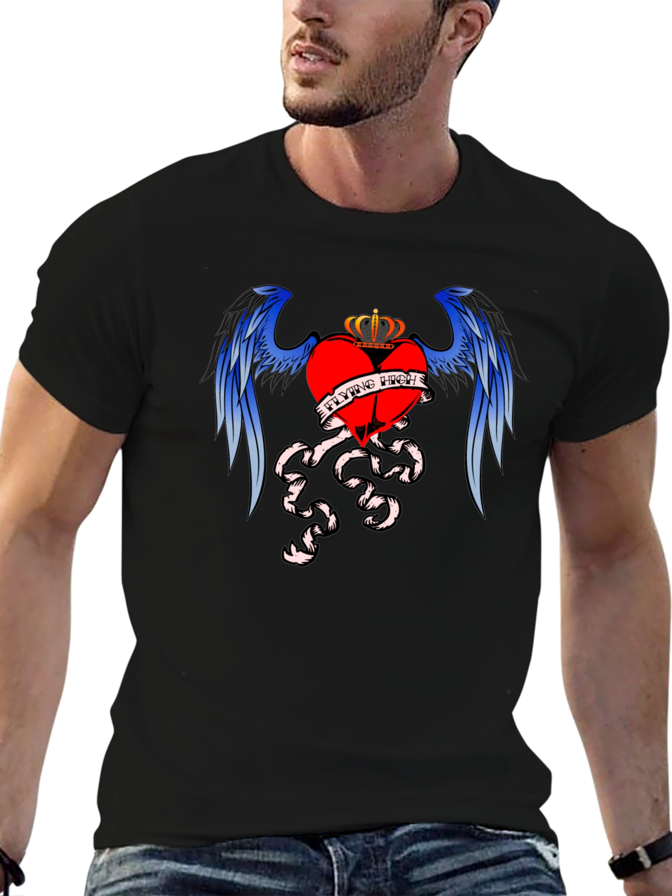 Flying High Graphic T-Shirt