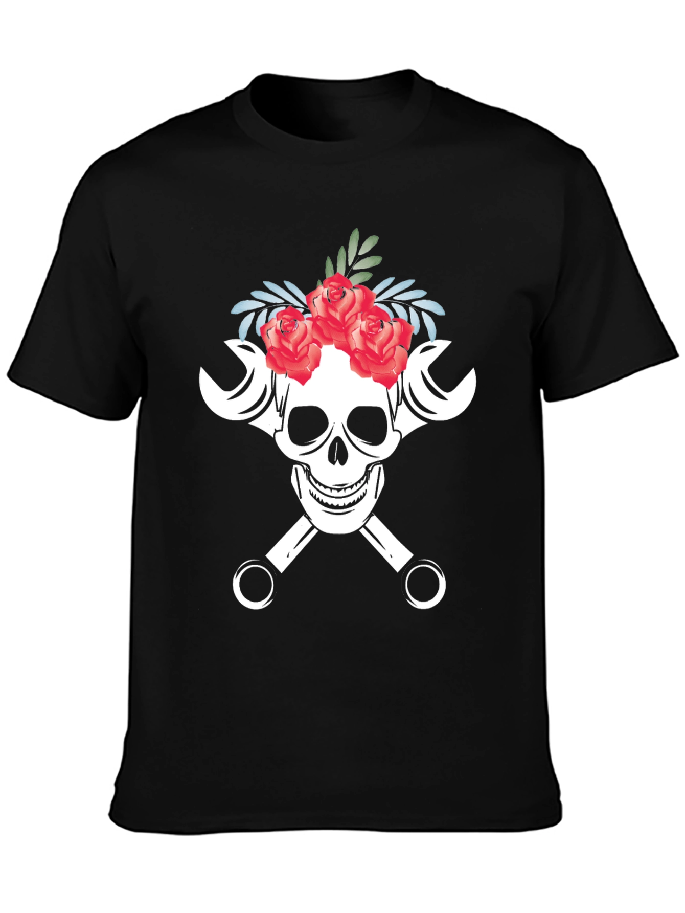 Skull & Wrenches Graphic Tee