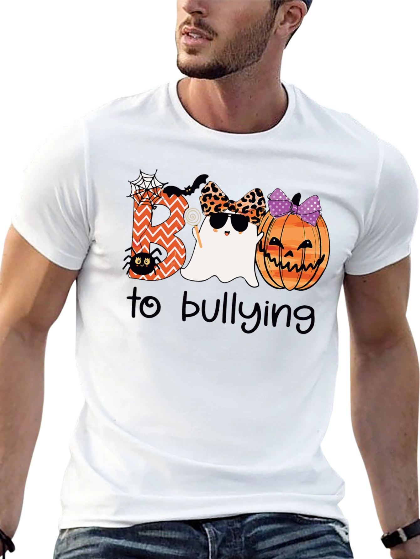 Boo to Bullying Halloween Graphic Tee