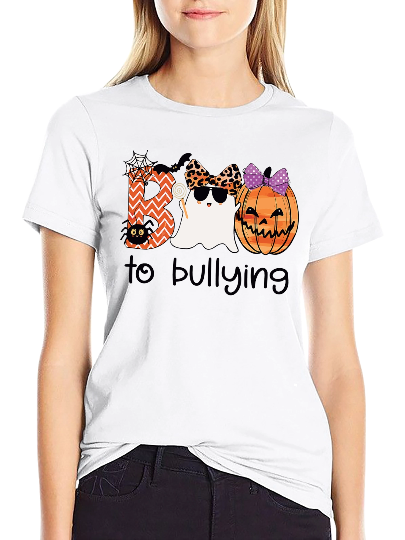 Boo to Bullying Halloween Graphic Tee