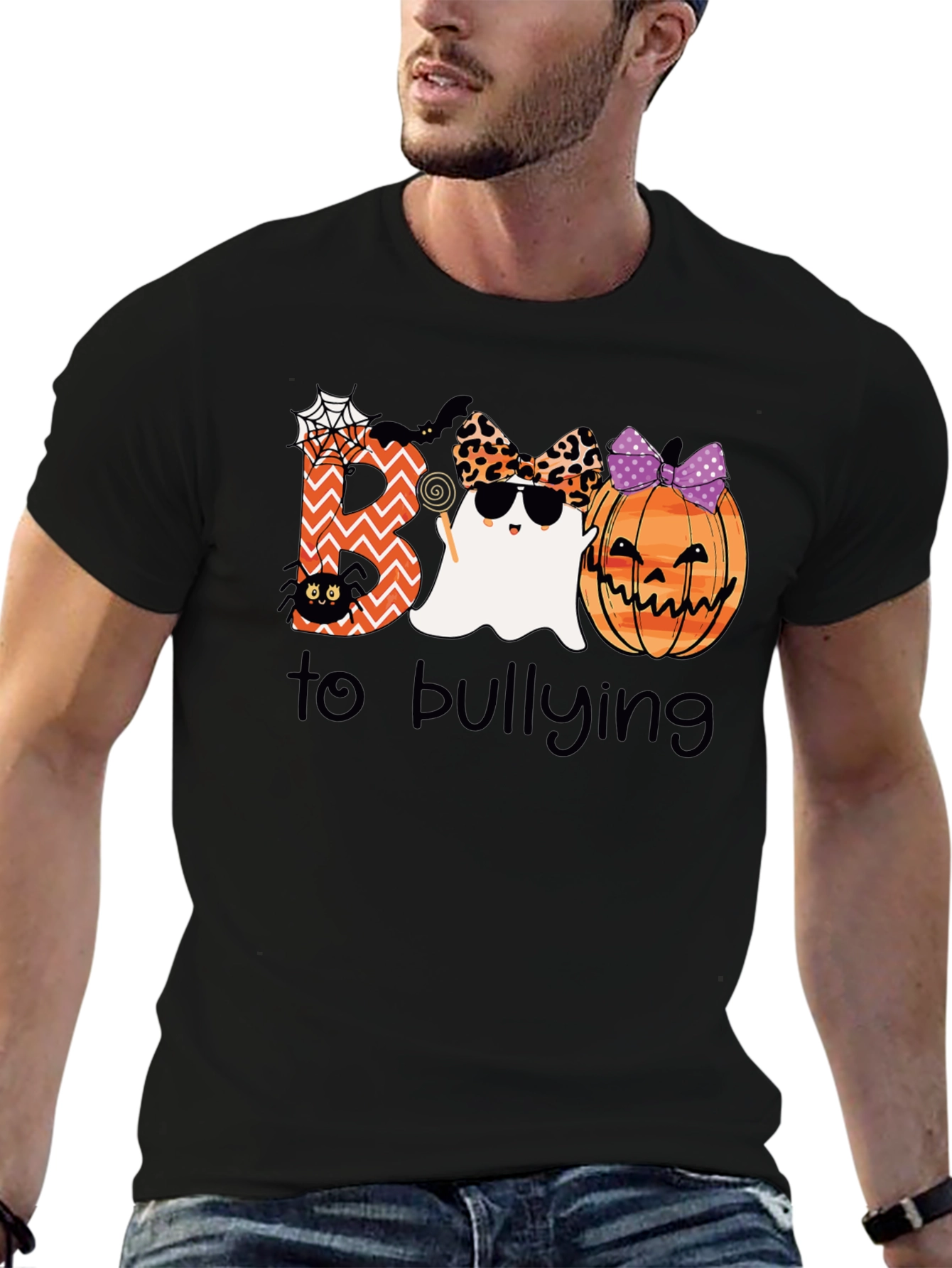 Boo to Bullying Halloween Graphic Tee