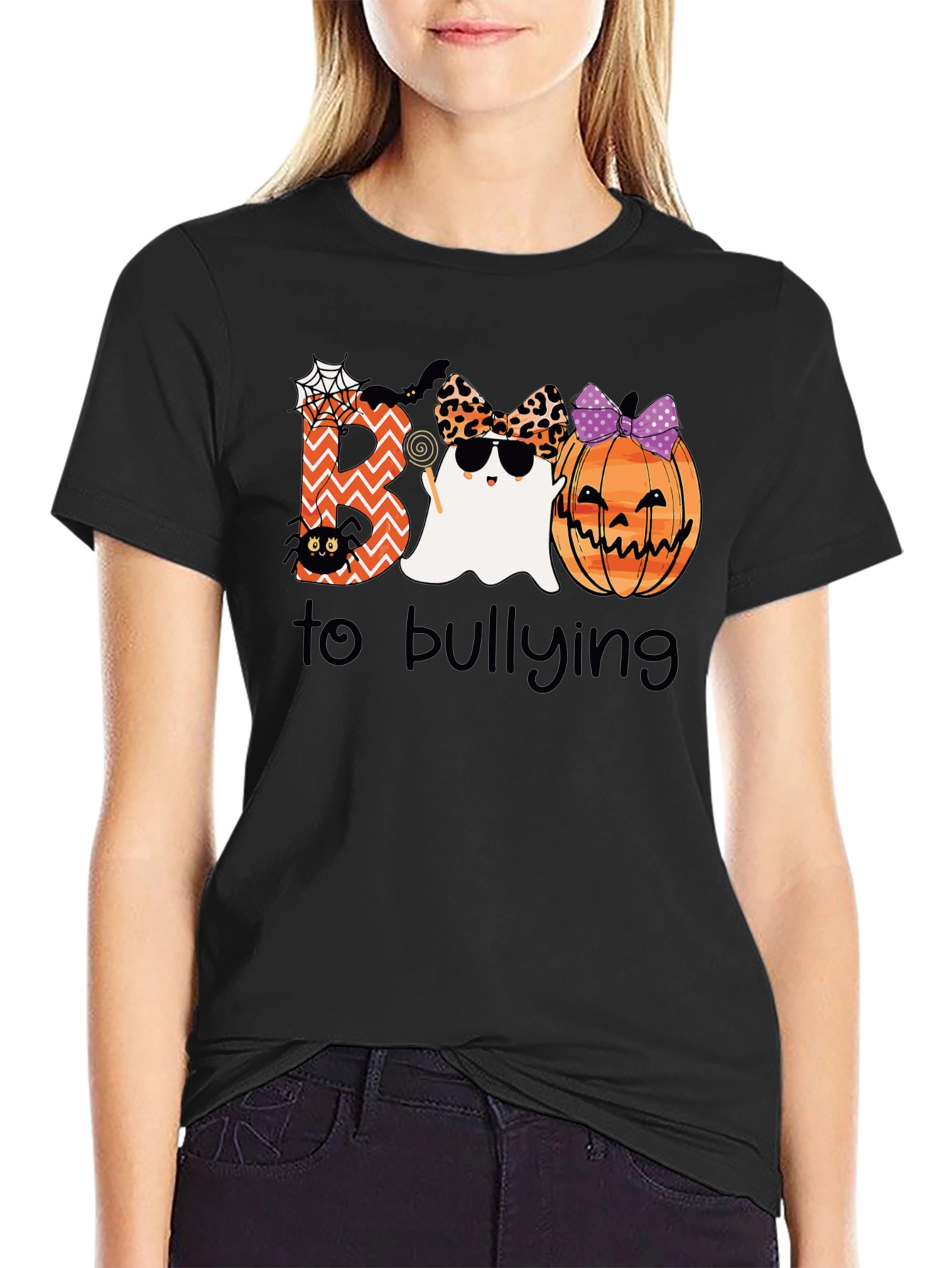 Boo to Bullying Halloween Graphic Tee