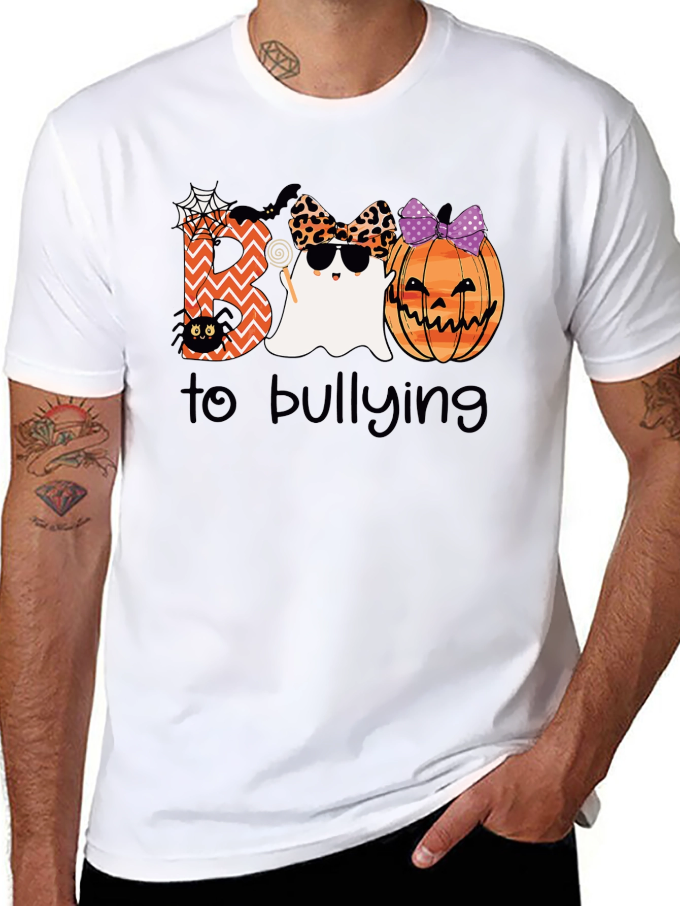 Boo to Bullying Halloween Graphic Tee
